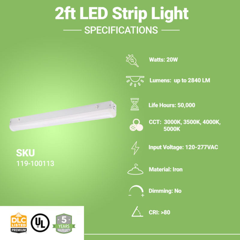 specifications of led strip lights 