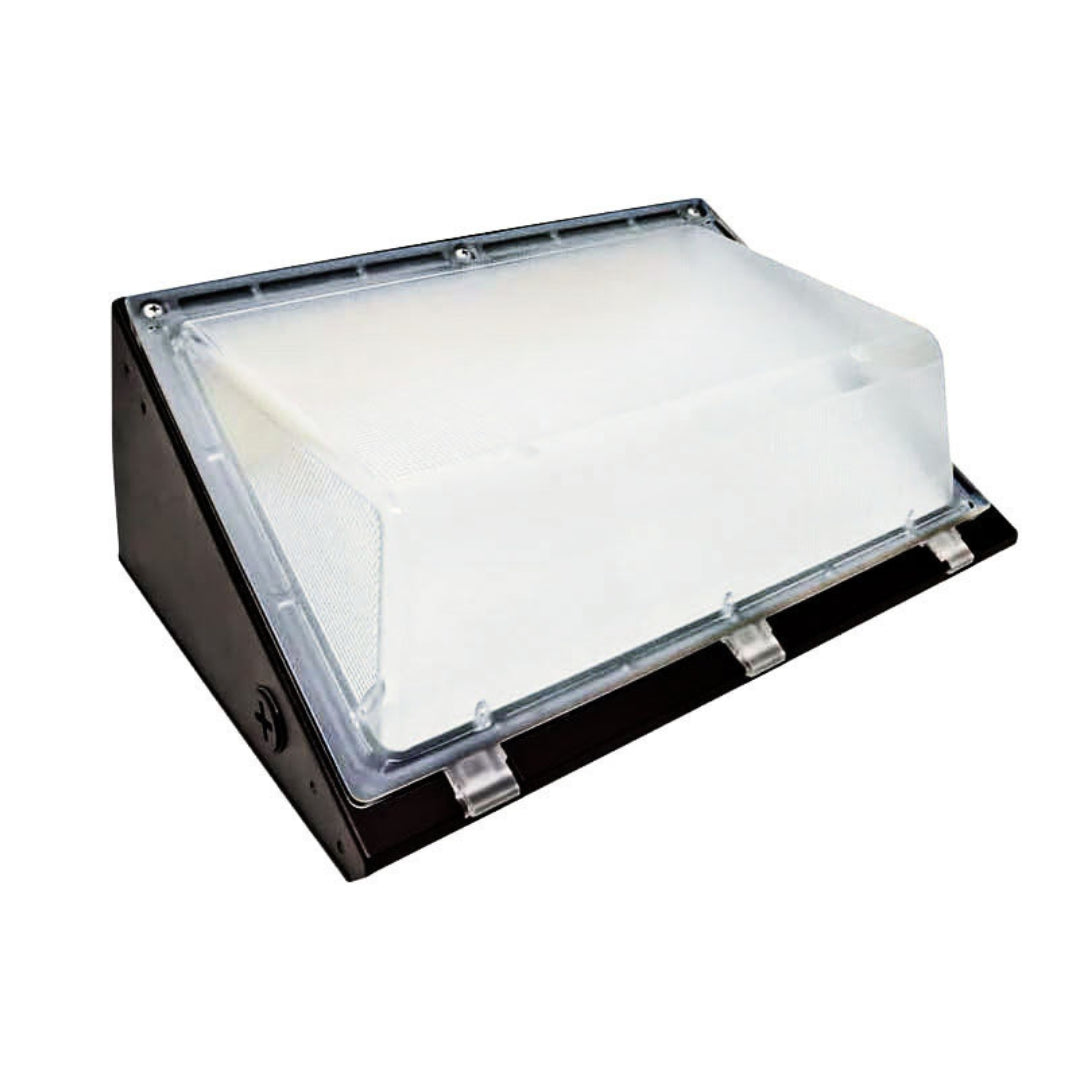 LED Wall Pack Light - 60W - 9,595 Lumens - Photocell Included - SWP4 - Forward Throw - UL + DLC 5.1 Premium