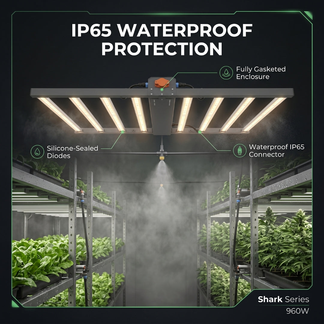 LED Grow Light 660W Shark Series | Full Spectrum Commercial Indoor Growing Light
