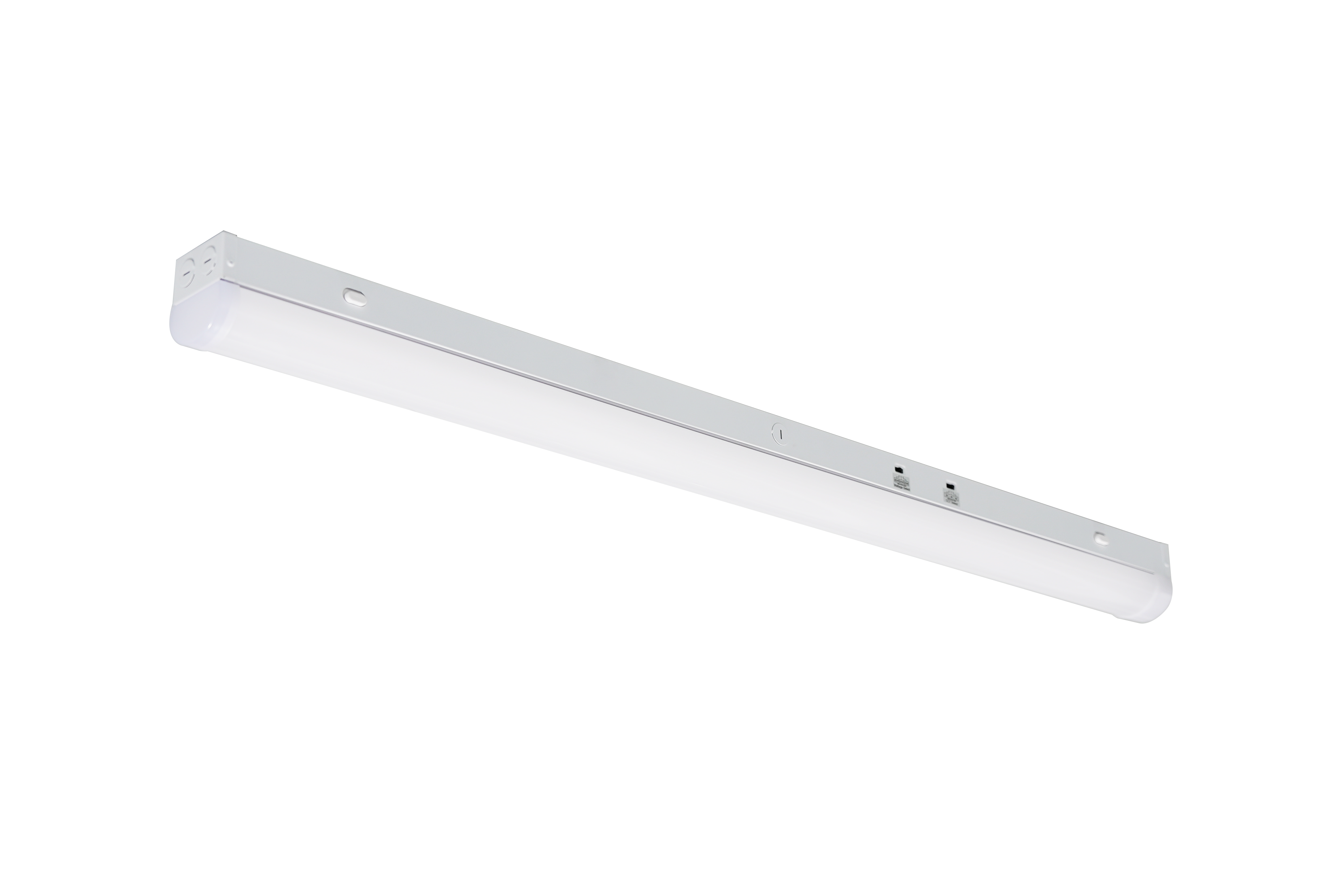 4FT LED Strip Light Fixture - 40W/30W/20W Selectable Wattage - 3000K/4000K/5000K Selectable CCT - UL + DLC