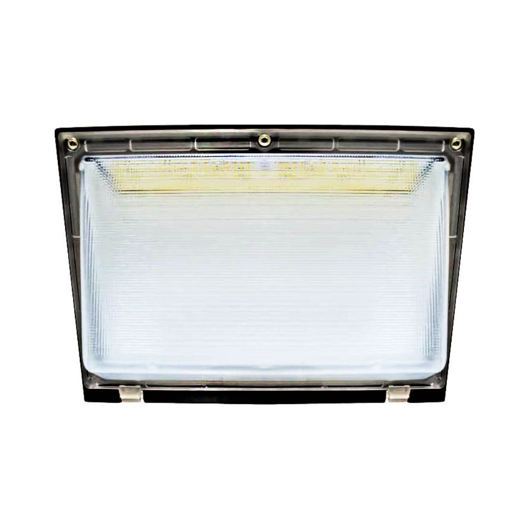 LED Wall Pack Light - 60W - 9,595 Lumens - Photocell Included - SWP4 - Forward Throw - UL + DLC 5.1 Premium