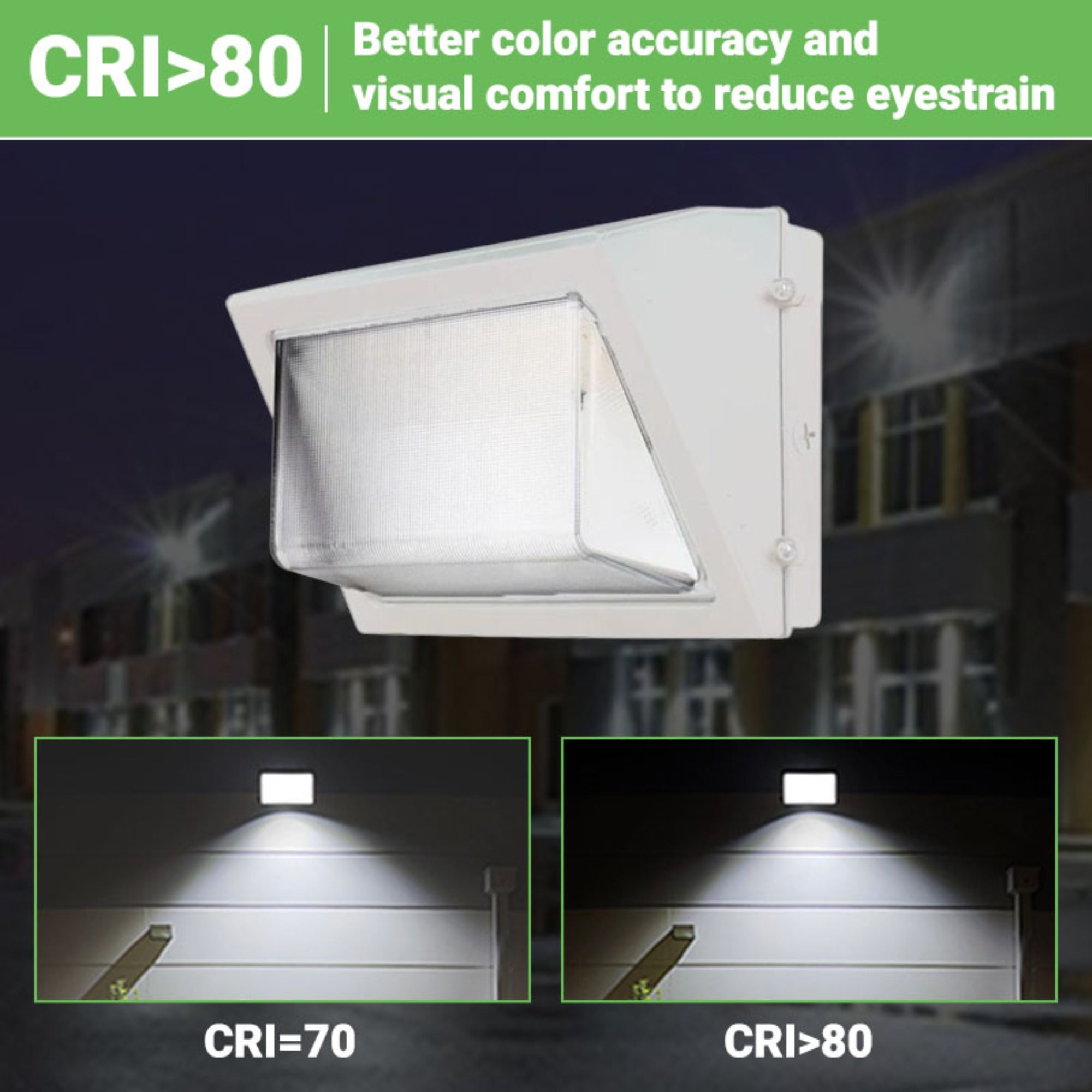 extrea bright led wall packs by Greenlight Depot