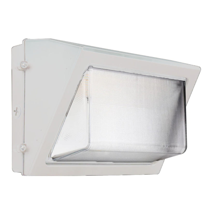 led wall mount wall pack light white