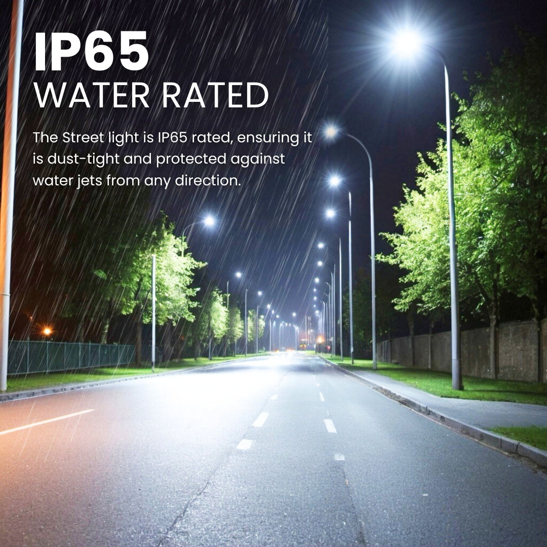 LED Street Light - 150W - 145 lm/w - Tunable CCT - Shorting Cap + 10KV Surge protection - Direct Mount - AL5 Series - UL+DLC 5.1