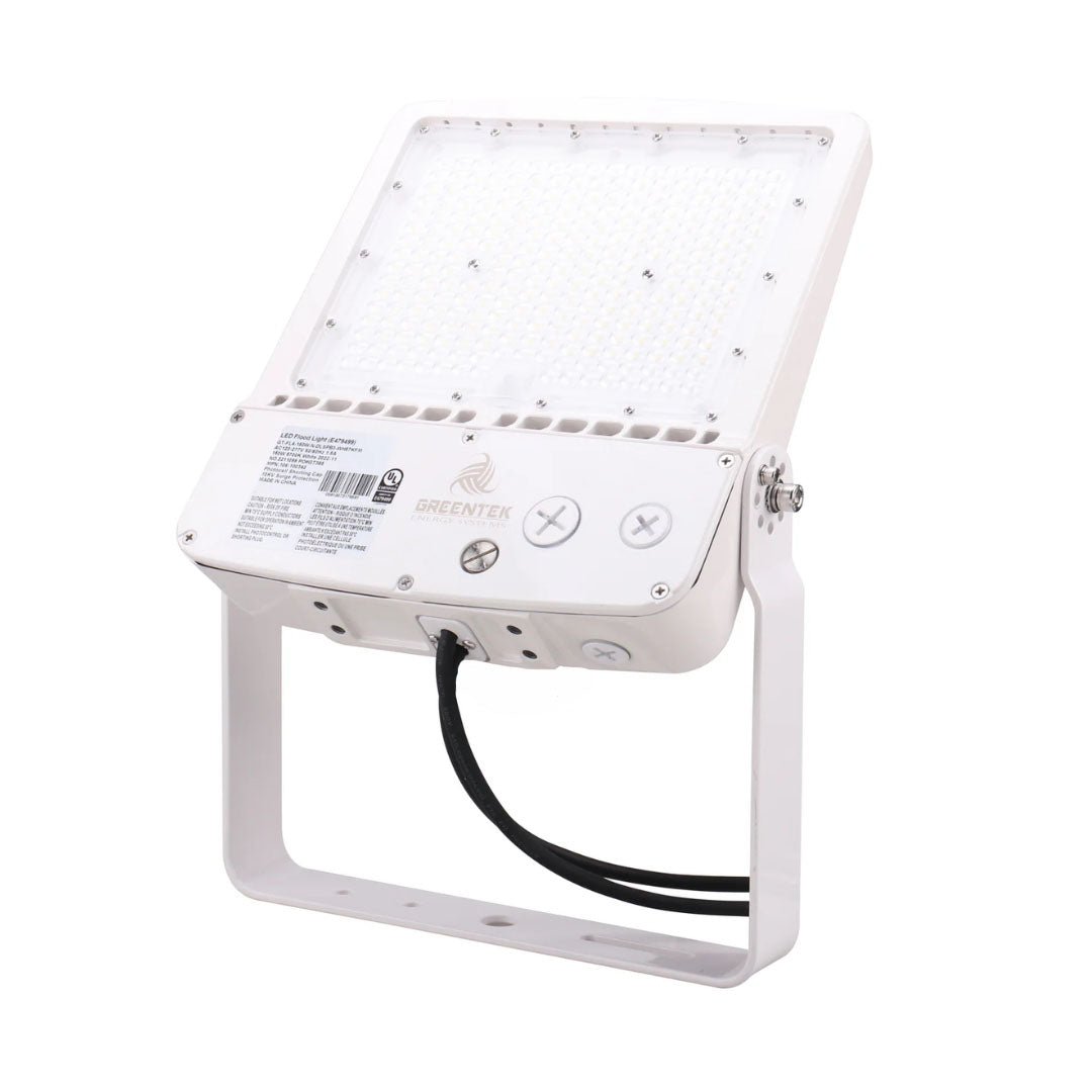LED Flood Light - FL4 - 150W - 21750LM -  Flood Mount - White - DLC