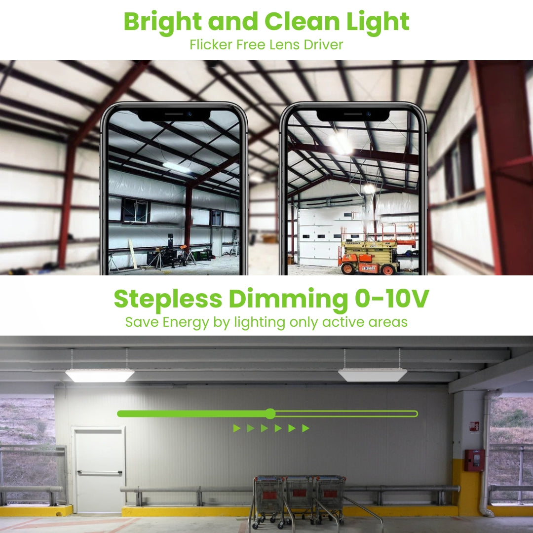 LED Linear High Bay - 165W - LB1 - CCT Tunable (4000K/5000K) - UL DLC 5.1 Certified