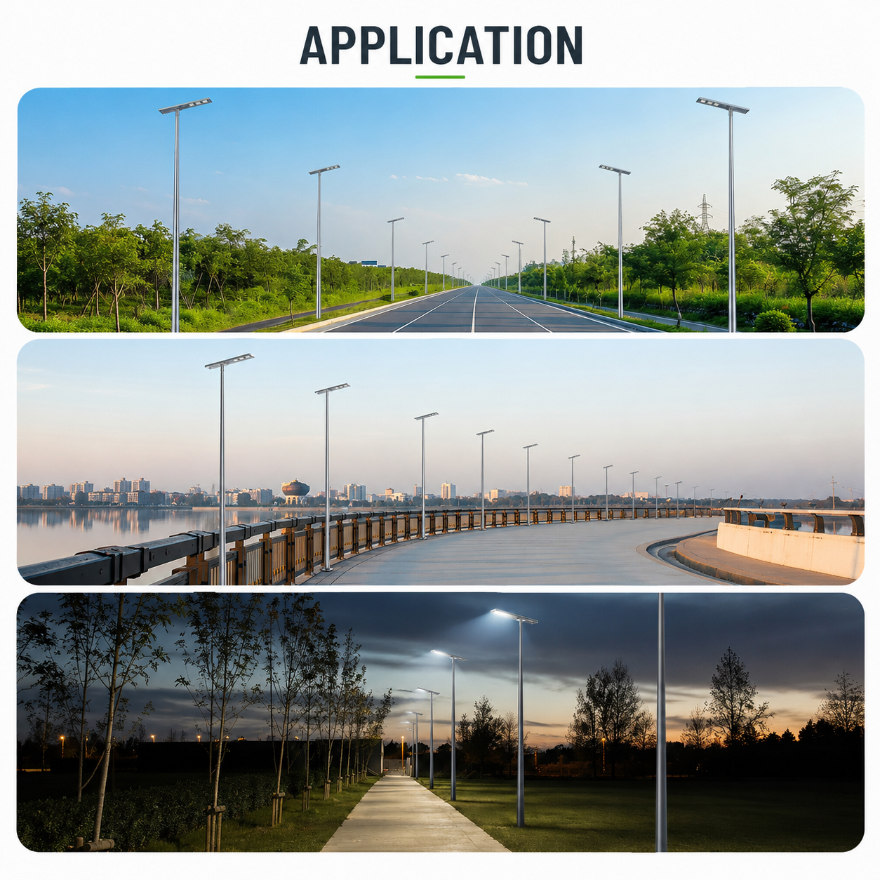 40W  Raptor Solar LED Street Light - 5000 Lumens - 5700K - IP65 Waterproof with Li-ion Battery