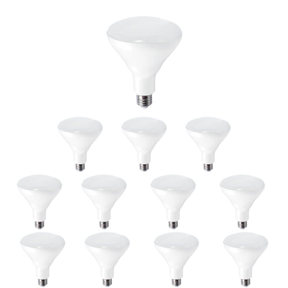 LED BR40 - 15W - 1100lm - Dimmable - 12 Pack - UL