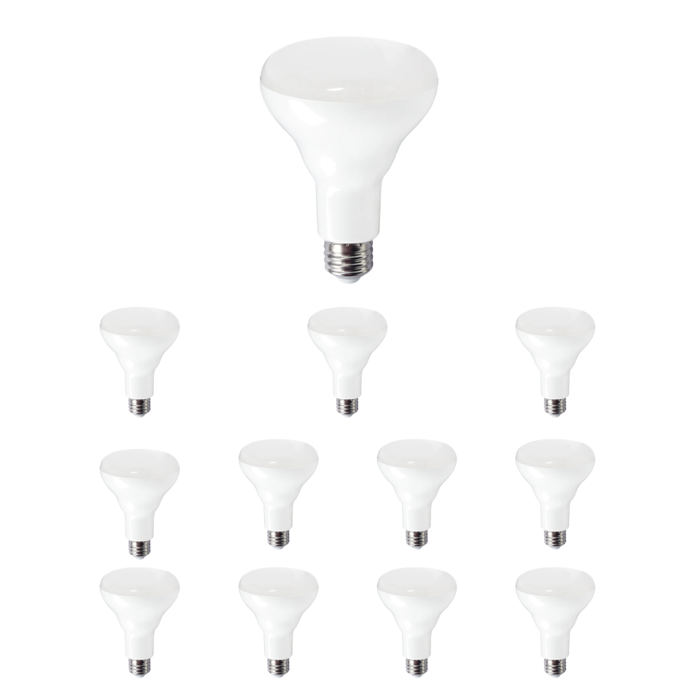 LED BR30 - 8W - 650lm - Dimmable - 12 Pack - UL