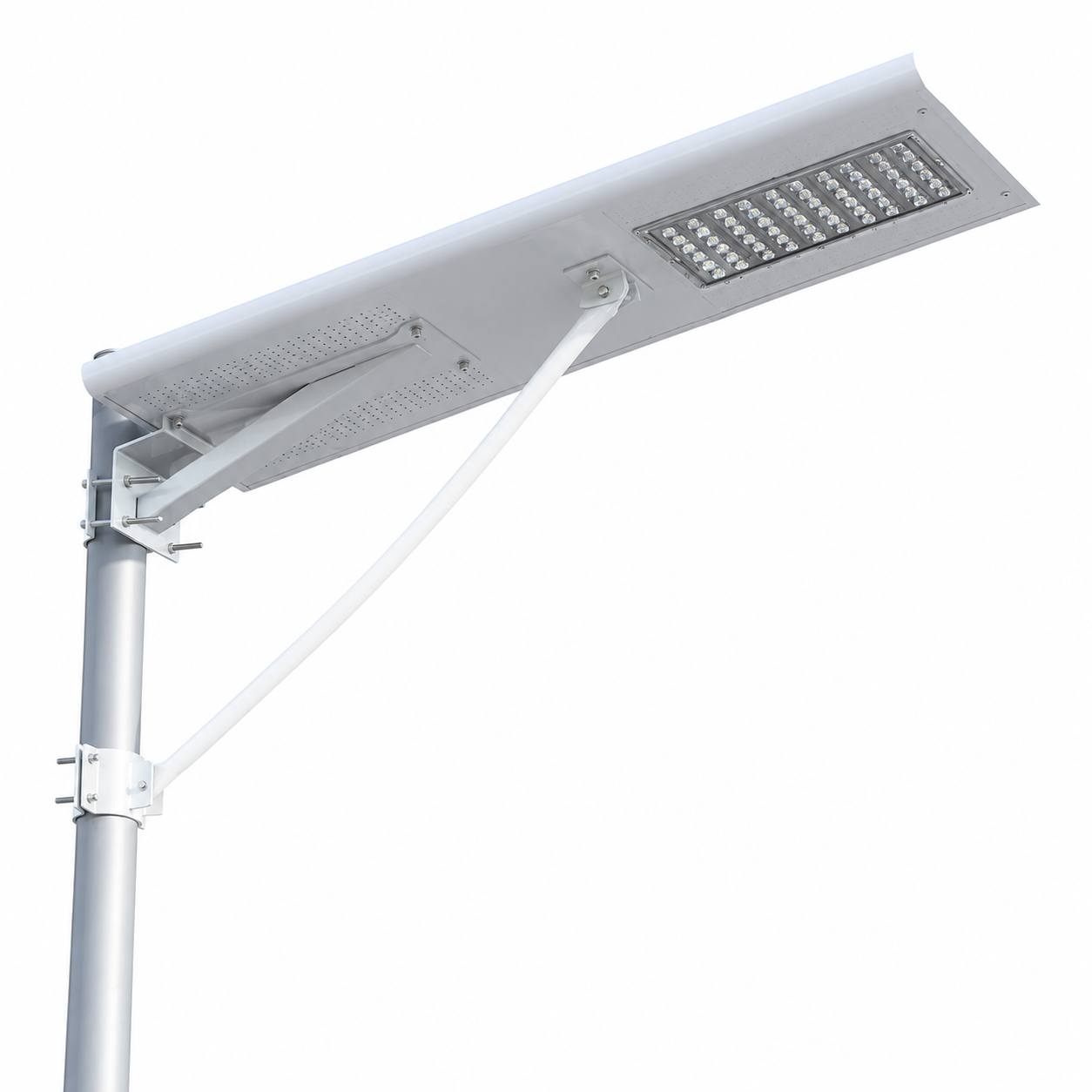 40W All-in-One Solar Street Light with PIR Motion Sensor | 4000-4300 Lumens