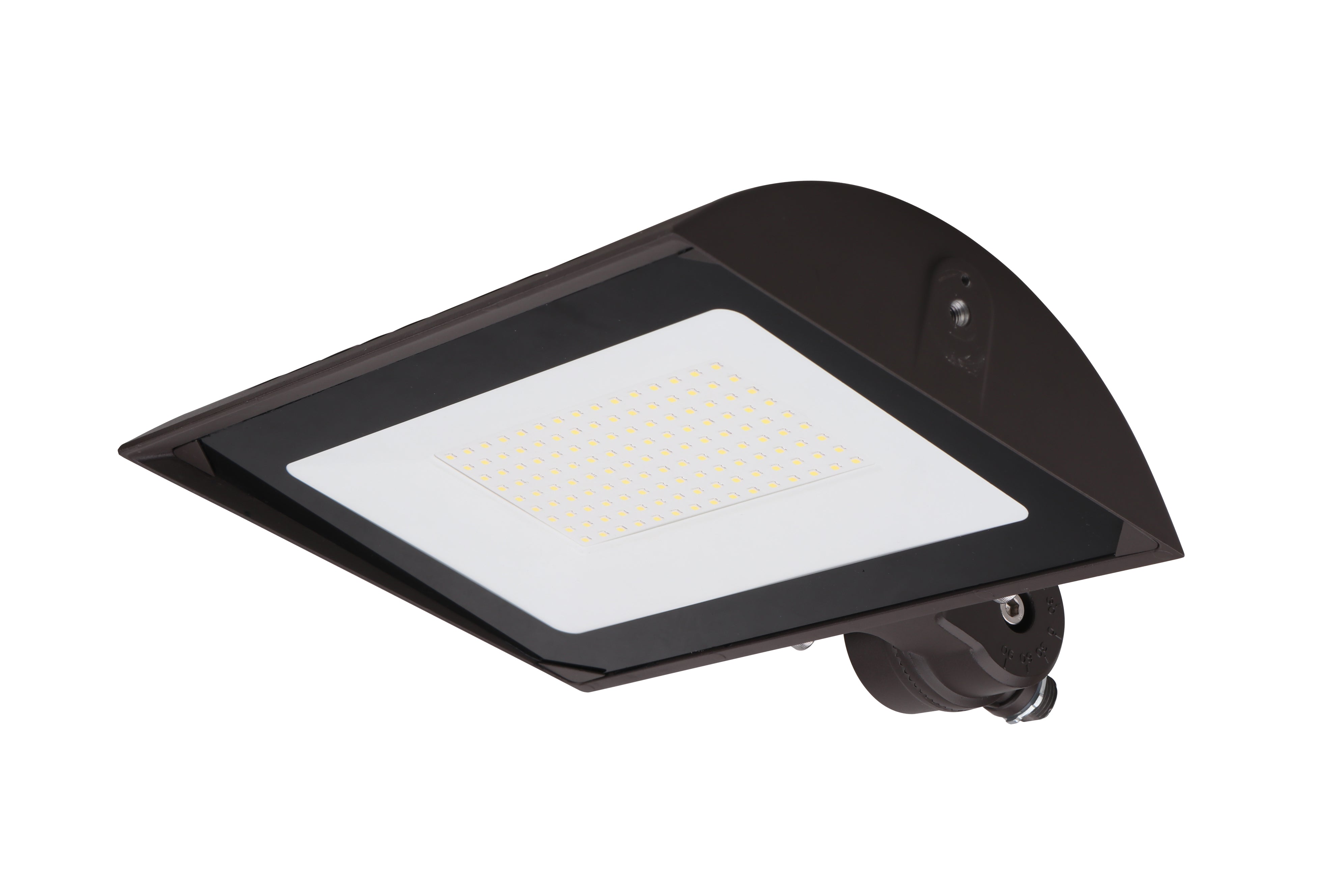 LED Flood Light - 100W - 11500LM -  Knuckle Mount - Landscape - (UL)