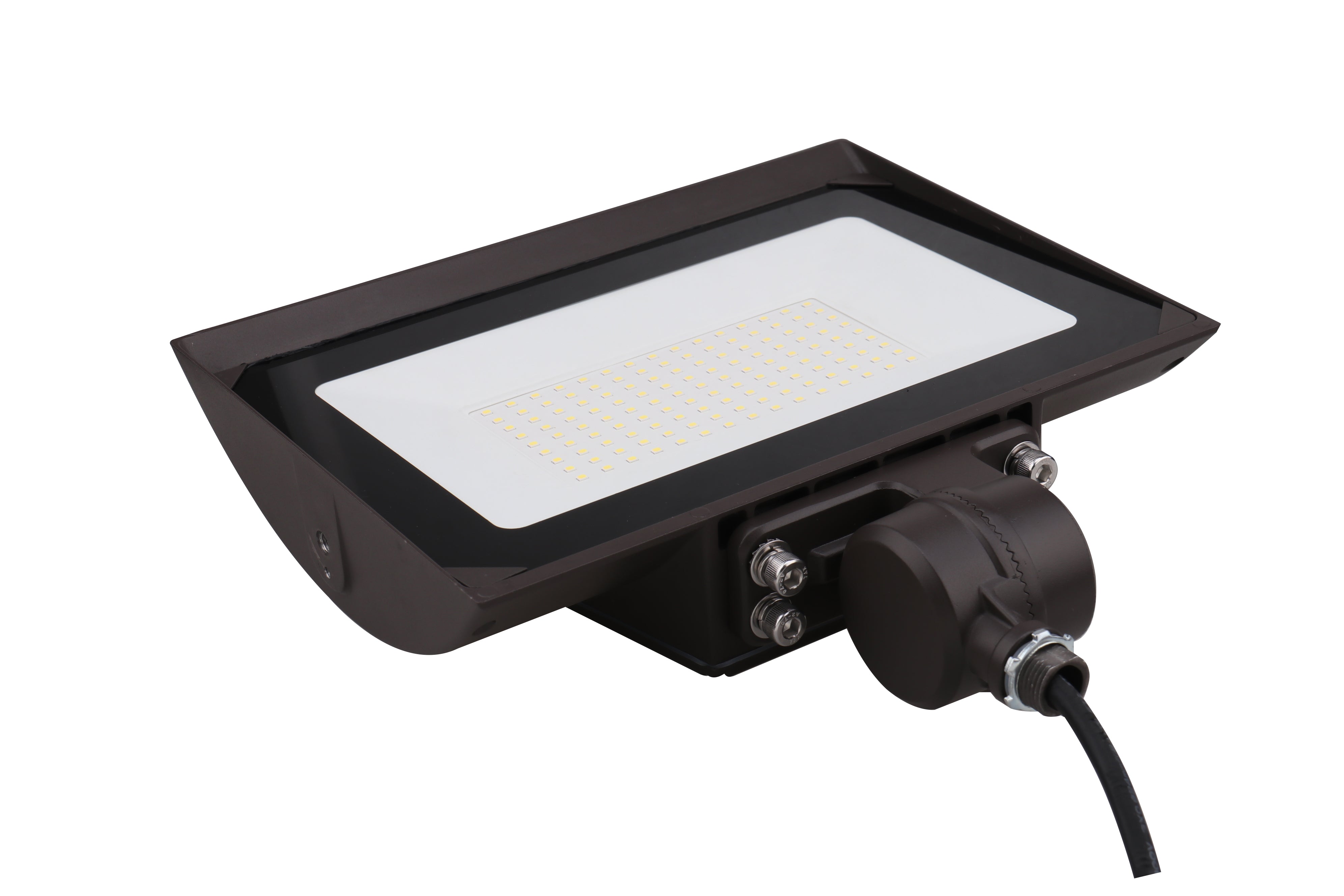 LED Flood Light - 100W - 11500LM -  Knuckle Mount - Landscape - (UL)