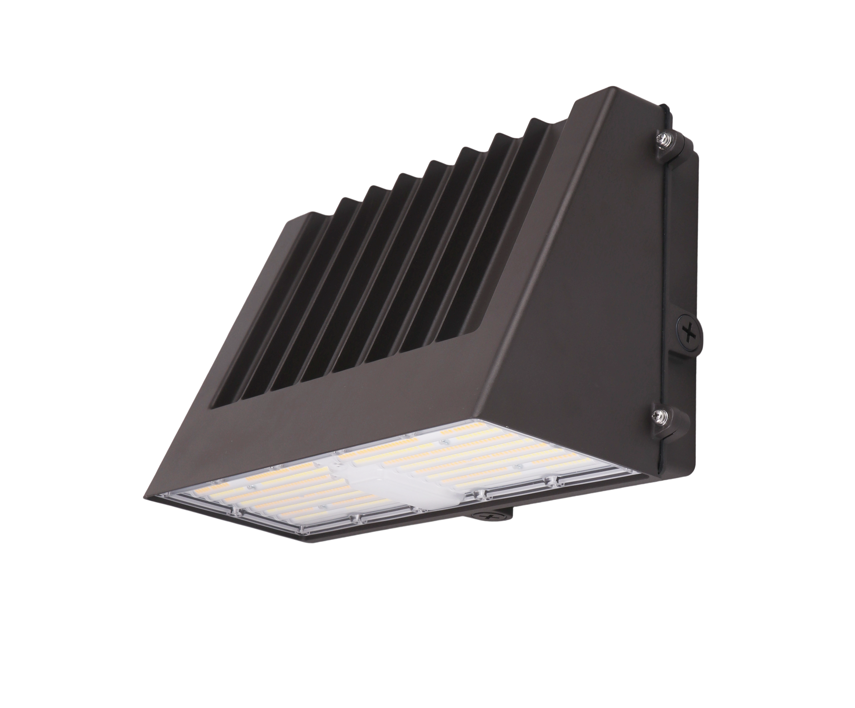 LED Wall Pack Light - Full Cutoff - Wattage Selectable (150W/120W/100W) - CCT Tunable - Dark Sky - Photocell Included - Surge Protective Device - DLC Listed