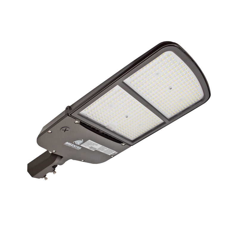 LED Street Light - 300W - 40,463 Lumens - Shorting Cap - Slip Fitter Mount - AL5 Series - High Voltage -UL+DLC 5.1