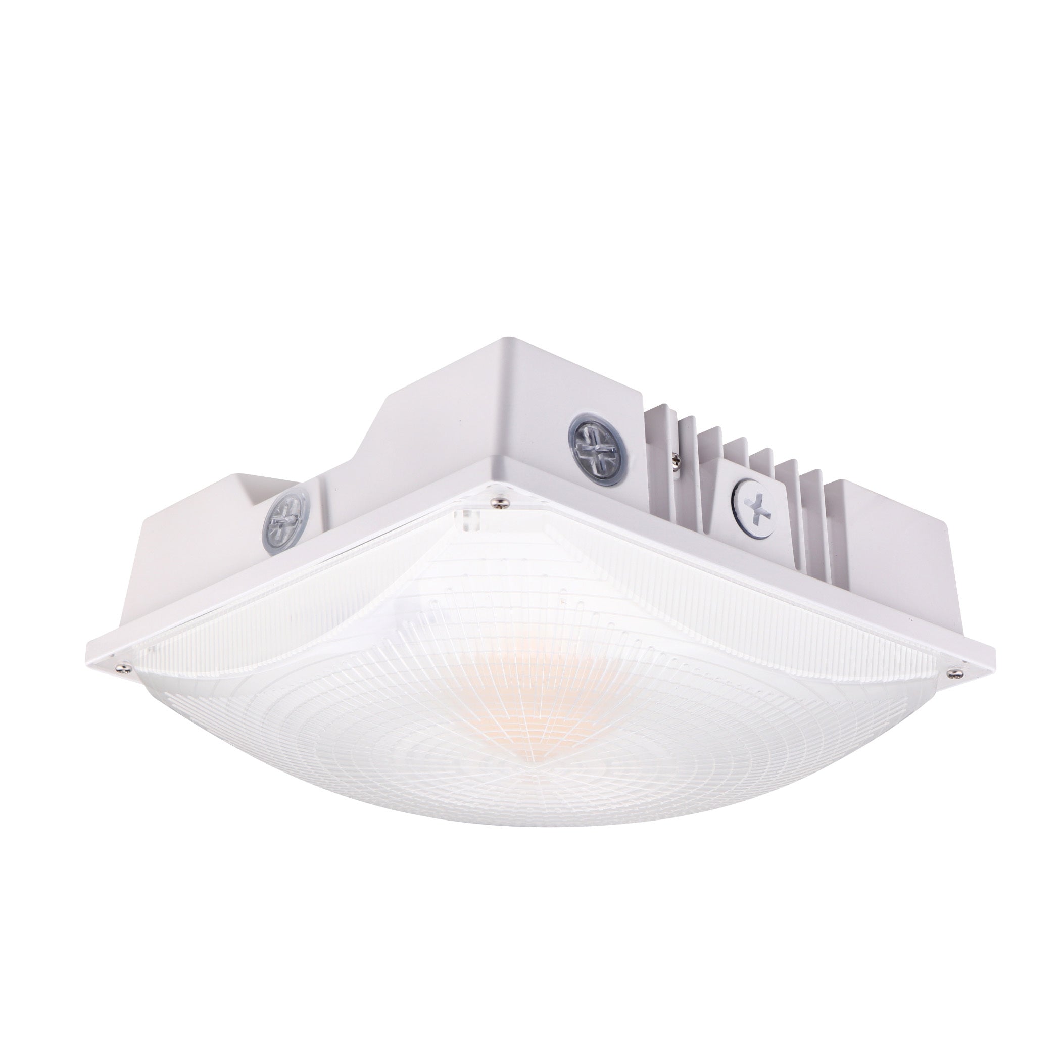 LED Canopy Light - 20W - Outdoor Parking Garage Light -  PGD - White - (UL+DLC 5.1)