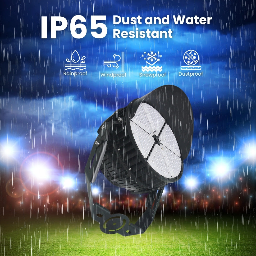 High Mast Led Stadium Light - 1200W - Sport Light - (DLC+UL) - 5 Year Warranty