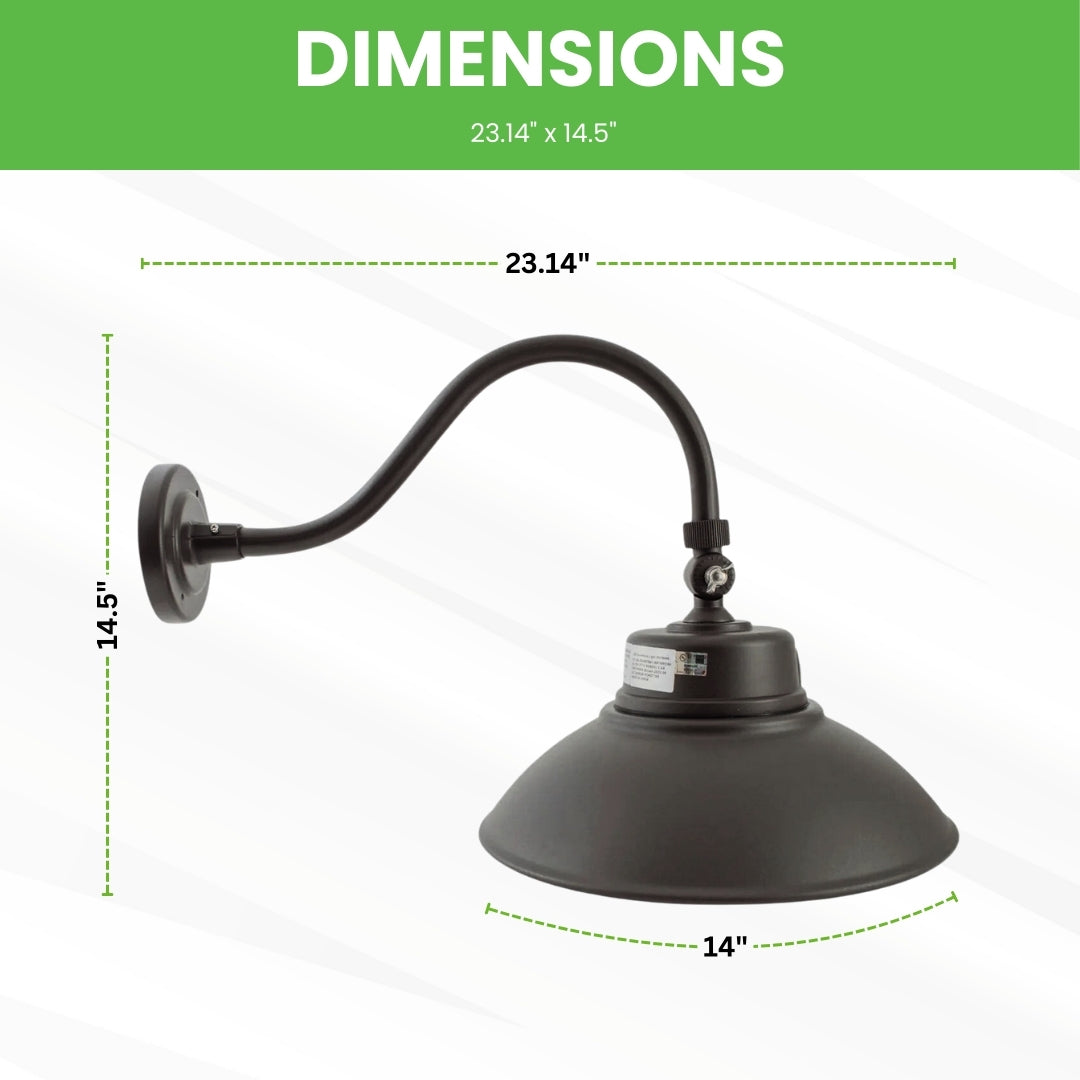 Led Gooseneck Barn Light