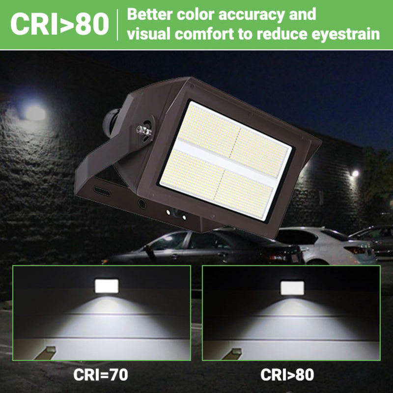 LED flood light with over 80 CRI by Greenlight Depot