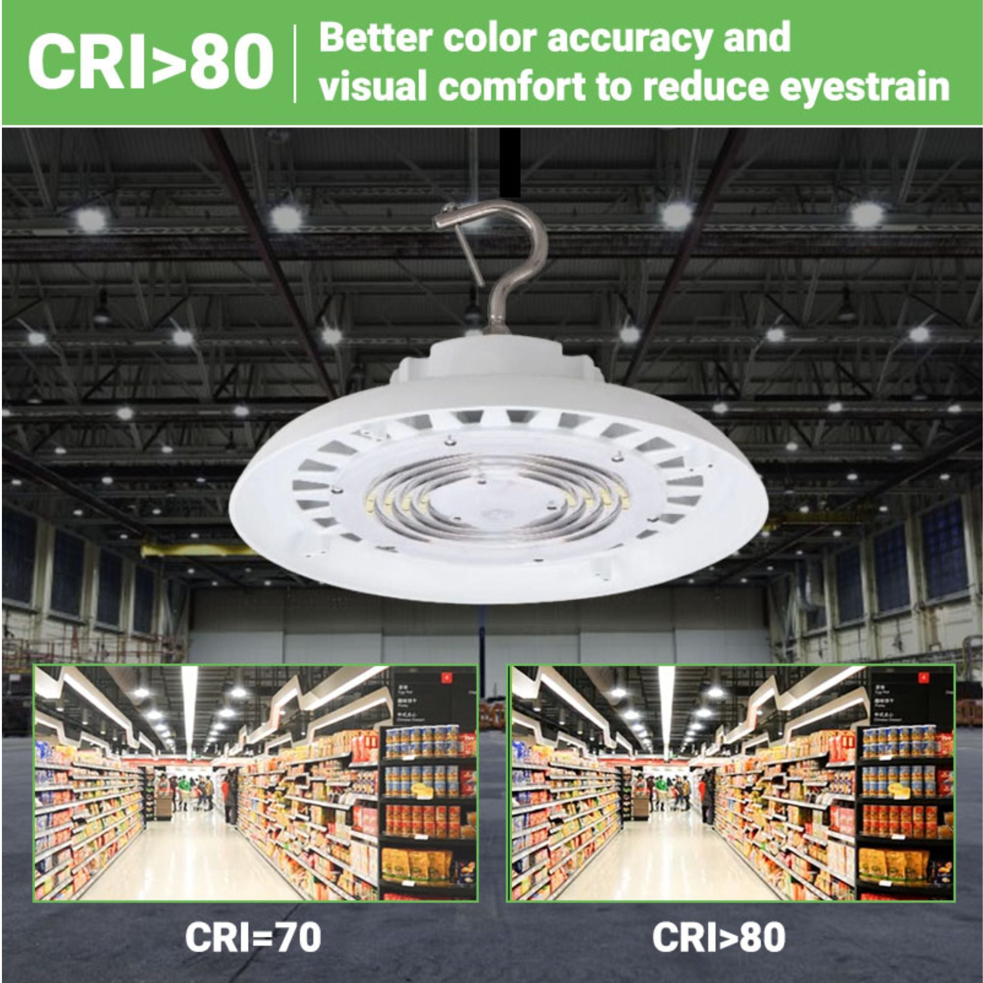 led high bay lights white by Greenlight Depot Greentek Energy Systems