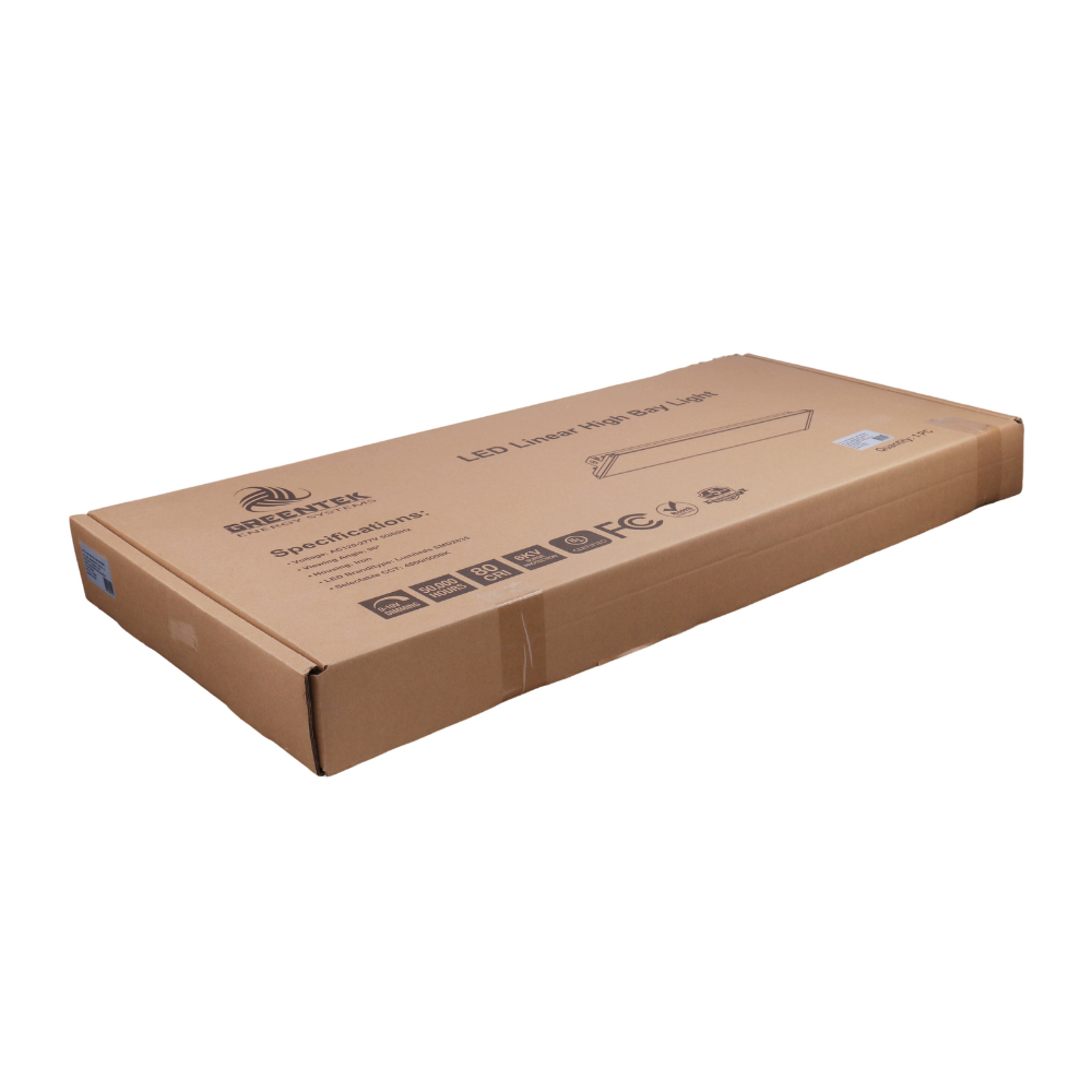 LED Linear High Bay - 220W - LHBT - Tunable CCT 5000K/4000K - 3ft - Chain Mount - UL+DLC 5.1 Premium