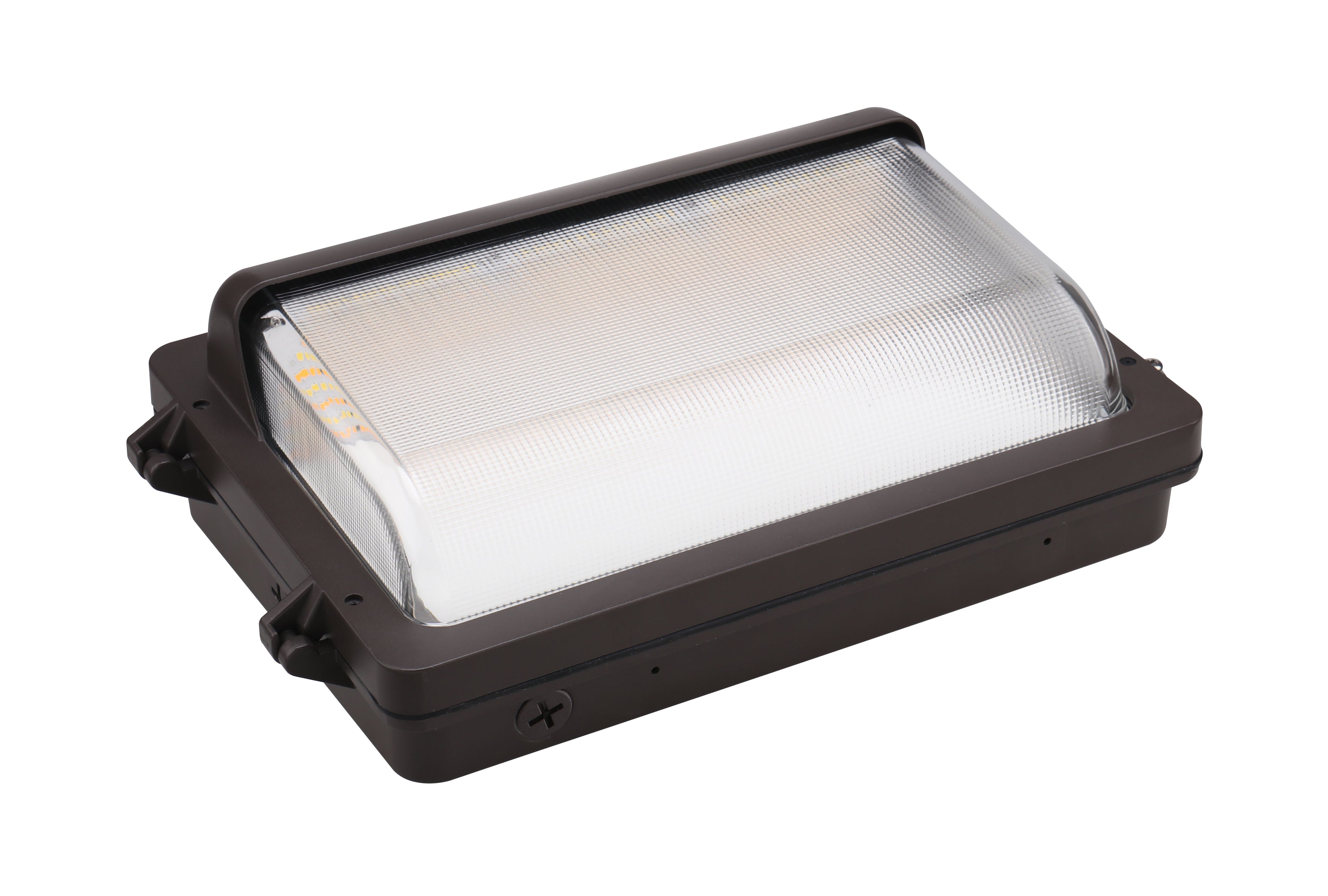 LED Slim Wall Pack Light - 133 LM/W - Wattage Tunable - 60W/50W/40W - Photocell Included - SLWP - Forward Throw - DLC 5.1 Listed