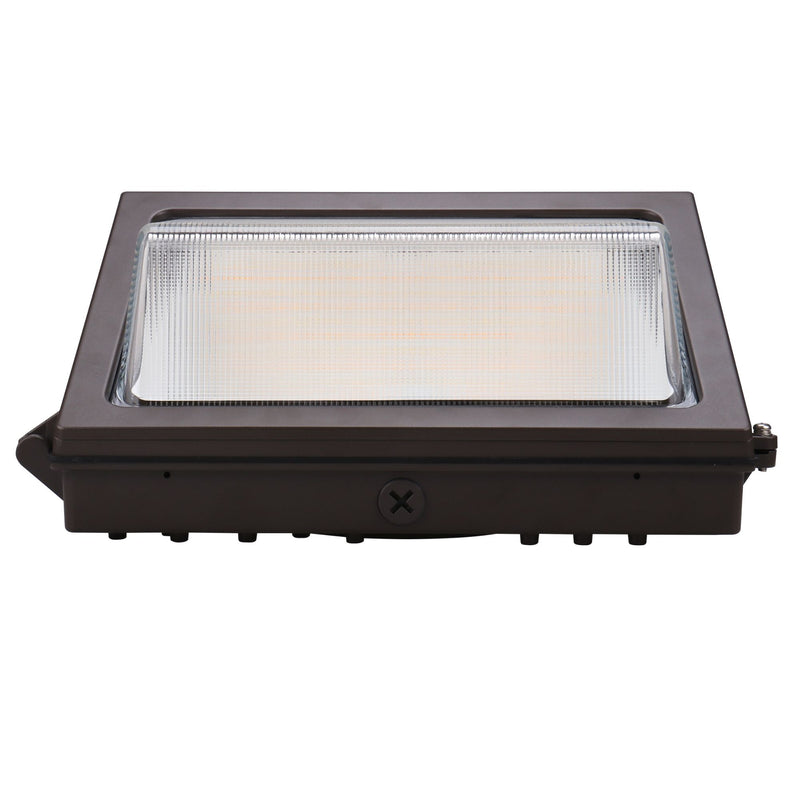 LED Wall Pack Light - 60W - 8,930 Lumens - Photocell Included - SWP5 - Forward Throw - DLC Listed
