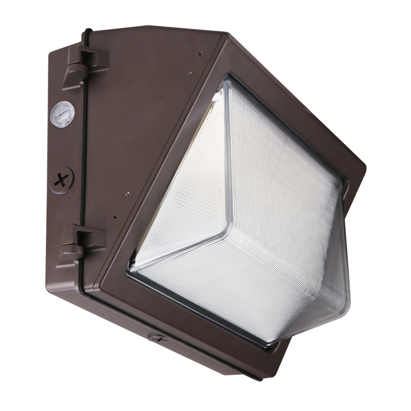 LED Wall Pack Light - 60W - 8,930 Lumens - Photocell Included - SWP5 - Forward Throw - DLC Listed