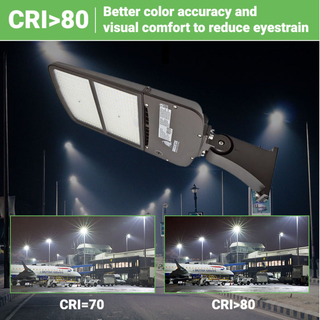 300W LED Street Light | 44,820 Lumens Direct Mount LED Street Light In USA