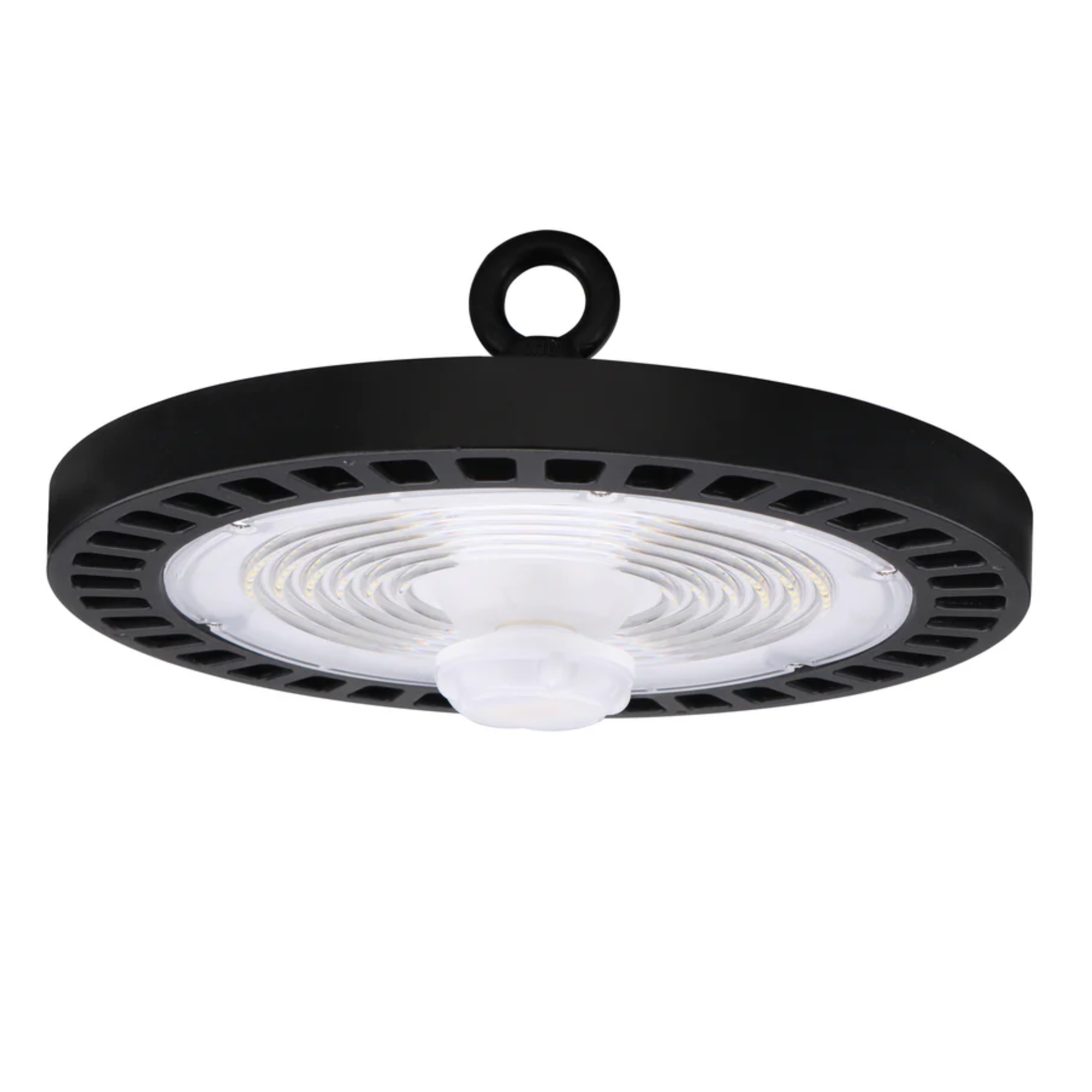 LED High Bay UFO - 100W - 14,500 Lumens - Motion Sensor - UFO3 - Hook Mount - 6kV Surge Protector - UFO Series - UL+DLC5.1