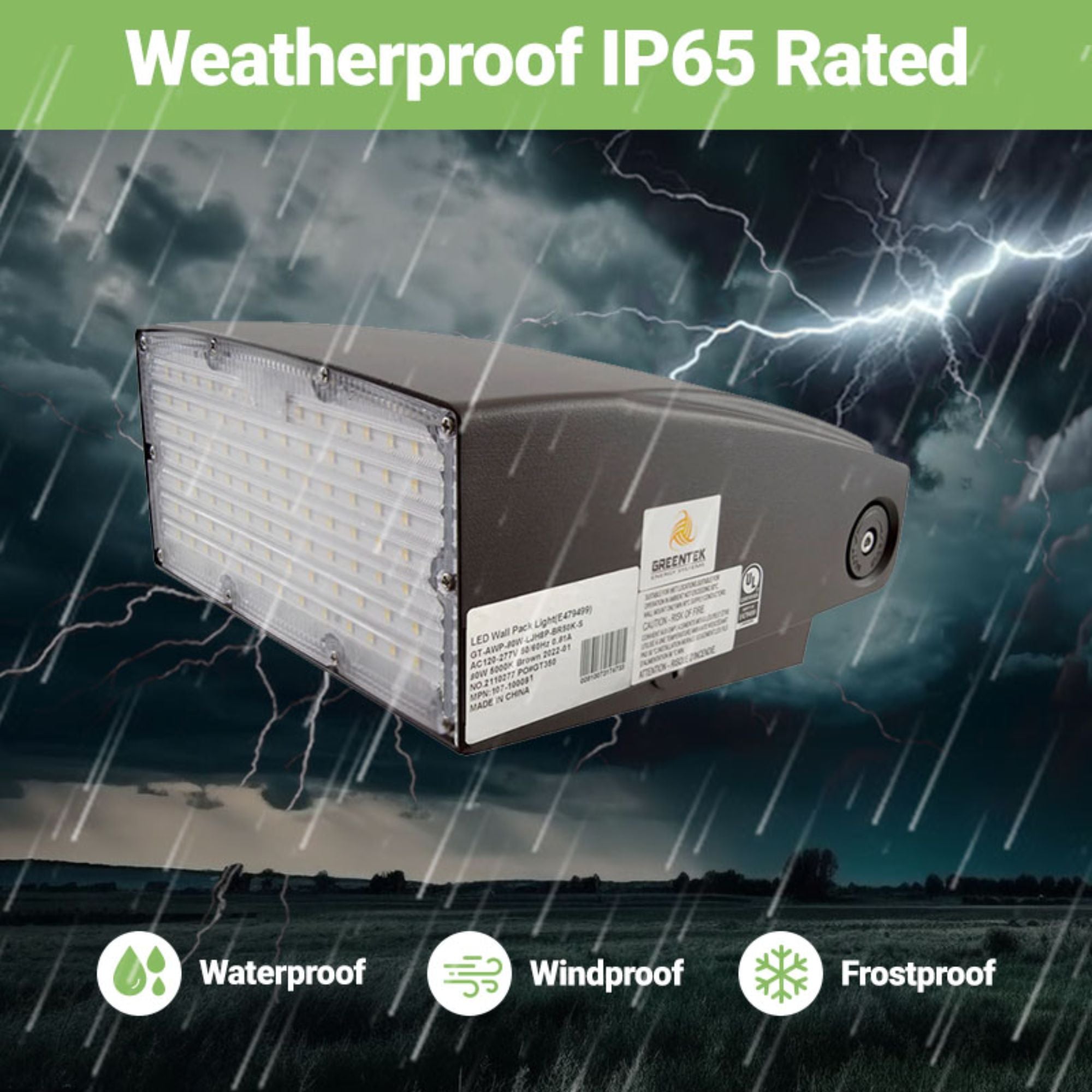 waterproof wall packs by Greenlight Depot