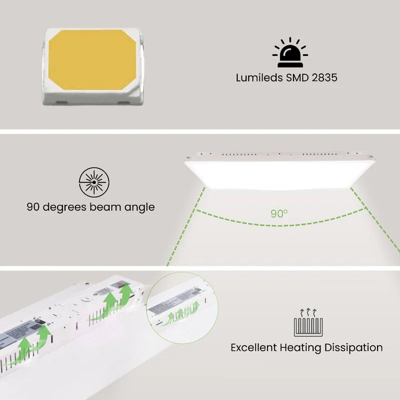 LED Linear High Bay - 220W - 30,565 LM -  LHBT- 3ft - Chain Mount - UL+DLC