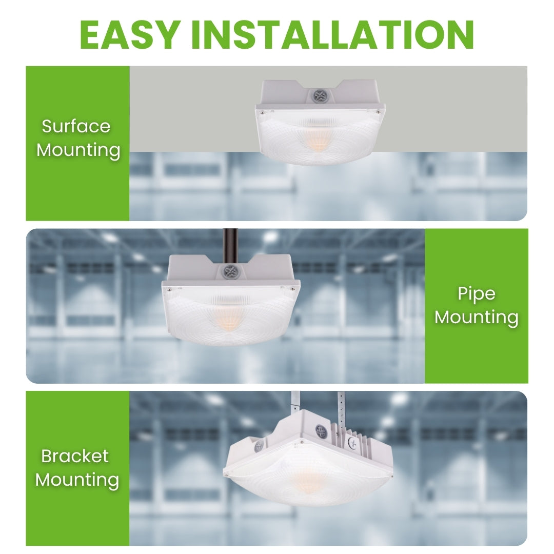 20W LED Canopy Light | 20W Outdoor Parking Garage Light In USA