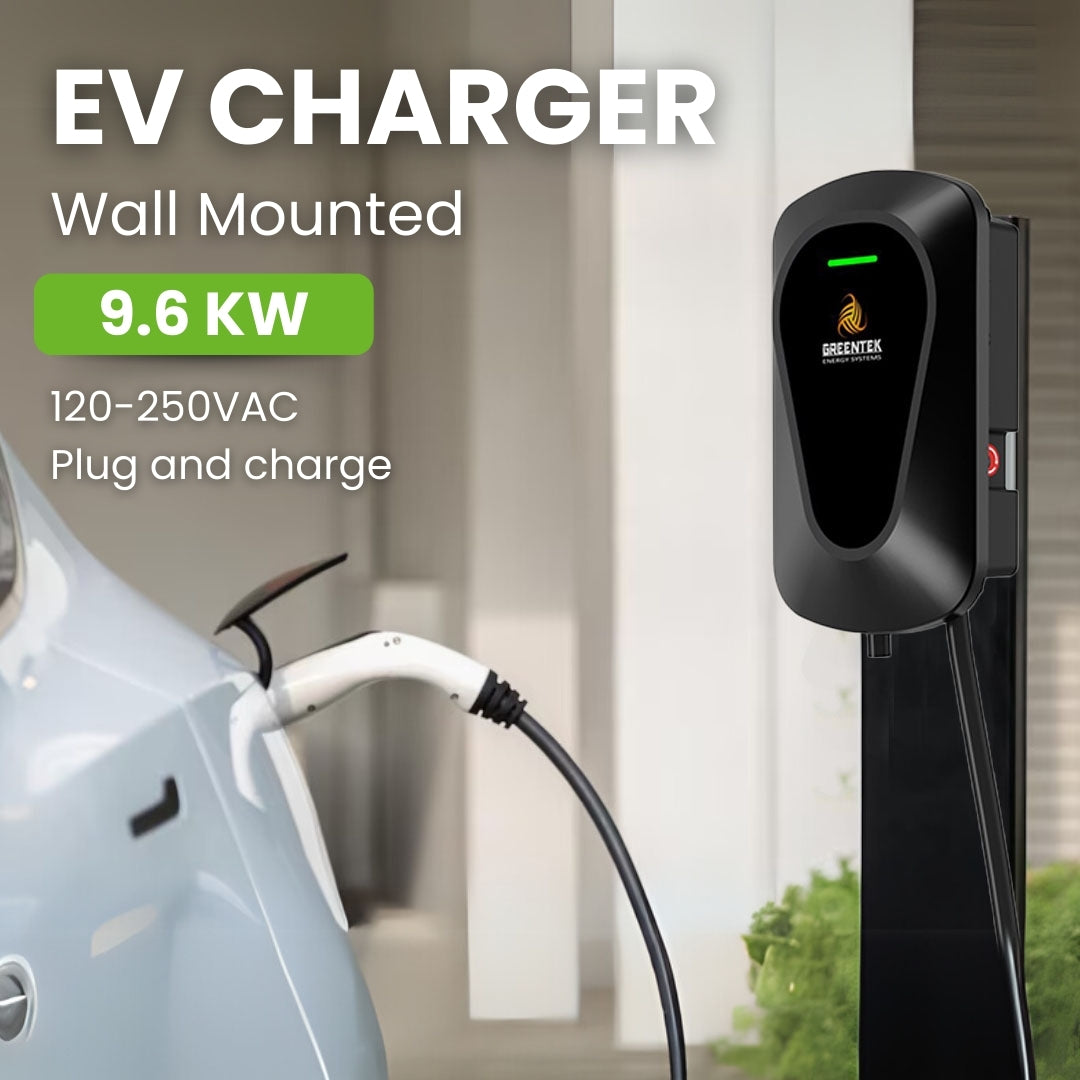 EV Charger 9.6KW - AE - NEMA 14-50 - 40A/25ft cable - ETL, FC, Energy Star Certified