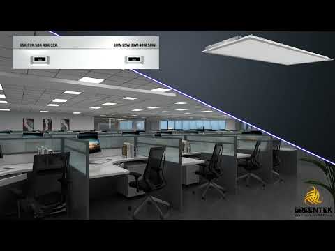Led Panel Warelight 40W LED Panel Light | 2 x 2 40W Pack of 2 LED Backlit Panel In USA