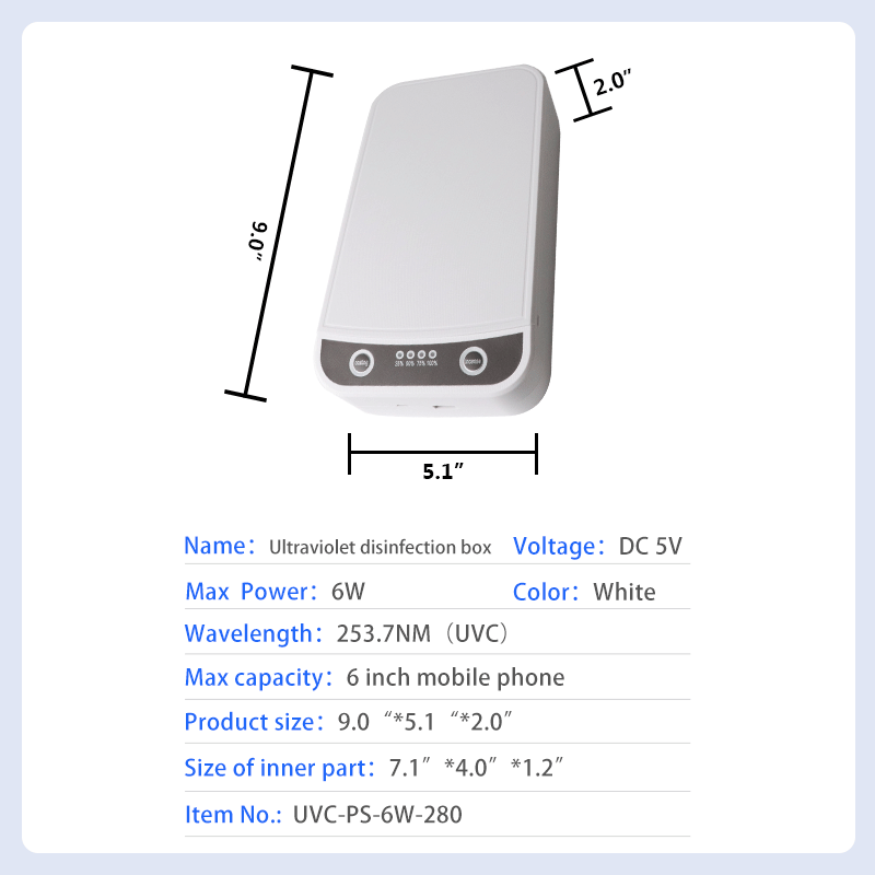 UV Phone Sterilizer Box