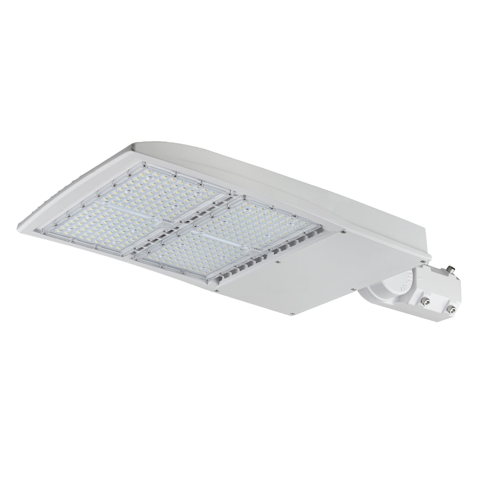 LED Street Light - 200W - Outdoor LED Slip Fitter Mount - White - DLC Listed - 5 Year Warranty - 5700K - Green Light Depot
