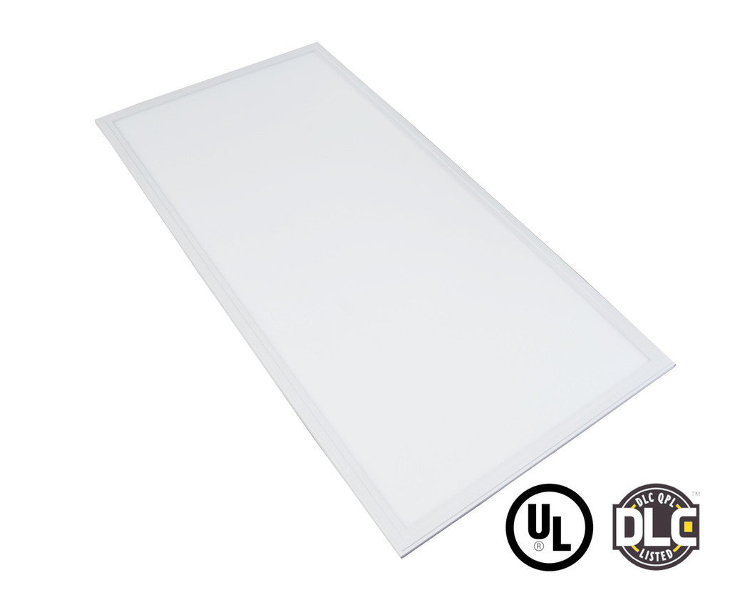 2' x 4' 50W LED Panel Light - (UL+DLC) - 100Lm/w - Dimmable -  *Buy By The Box Promo* - Green Light Depot