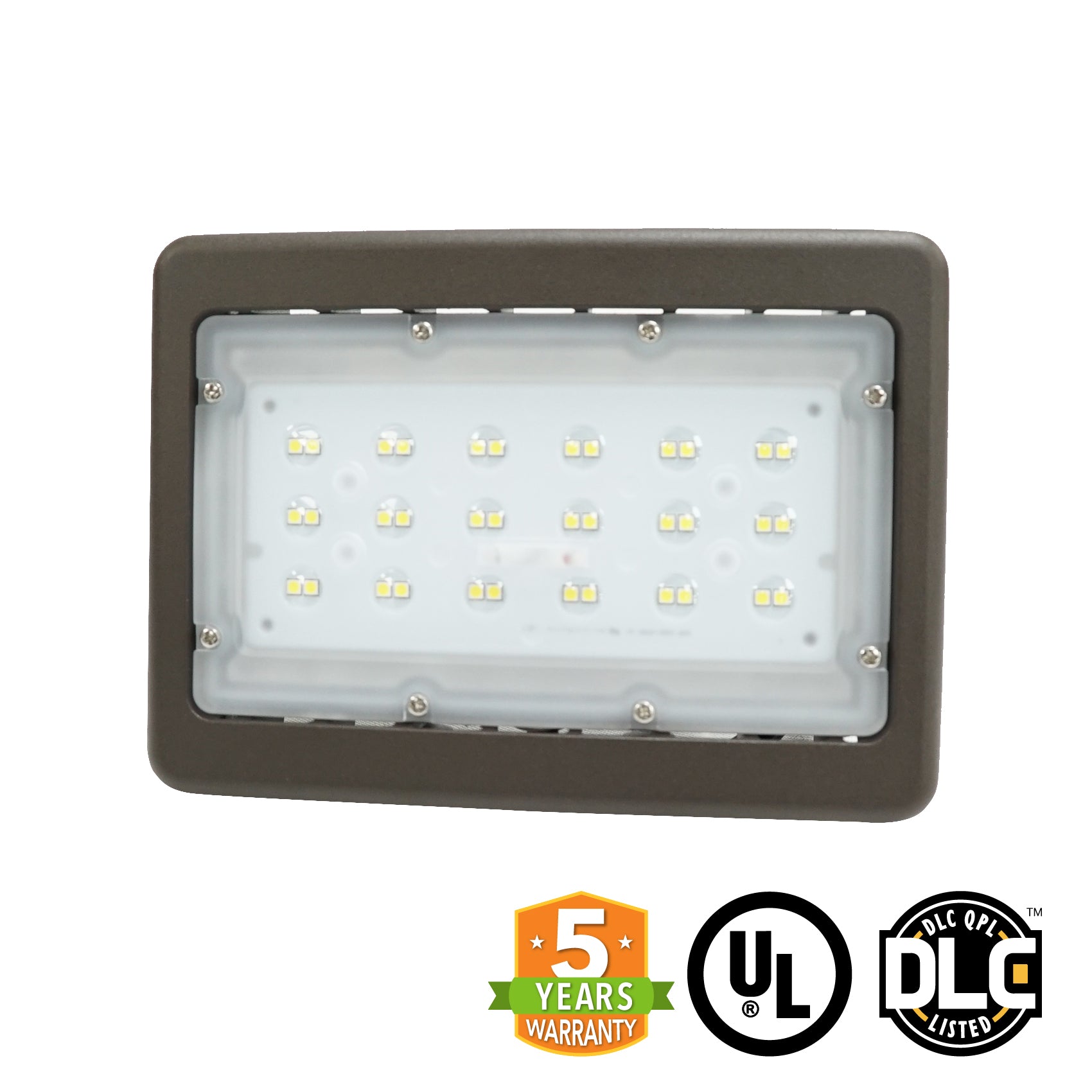 LED Flood Light - 30W - (UL+DLC) - 5 Year Warranty - Green Light Depot