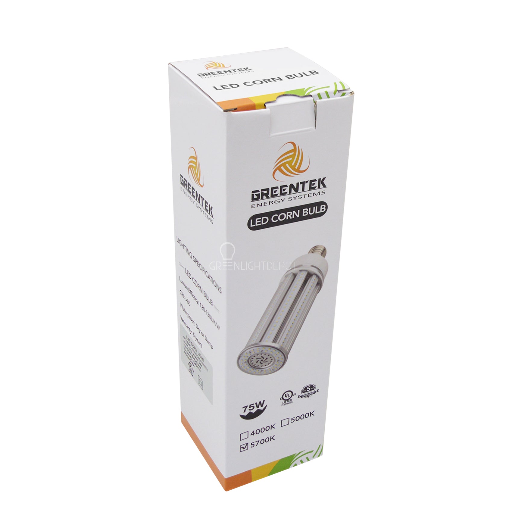 75W LED Corn Light Bulb - Replacement for Fixture 300W MH/ HPS/ HID - 3 Year Warranty - 4kV Surge Protection - (UL)