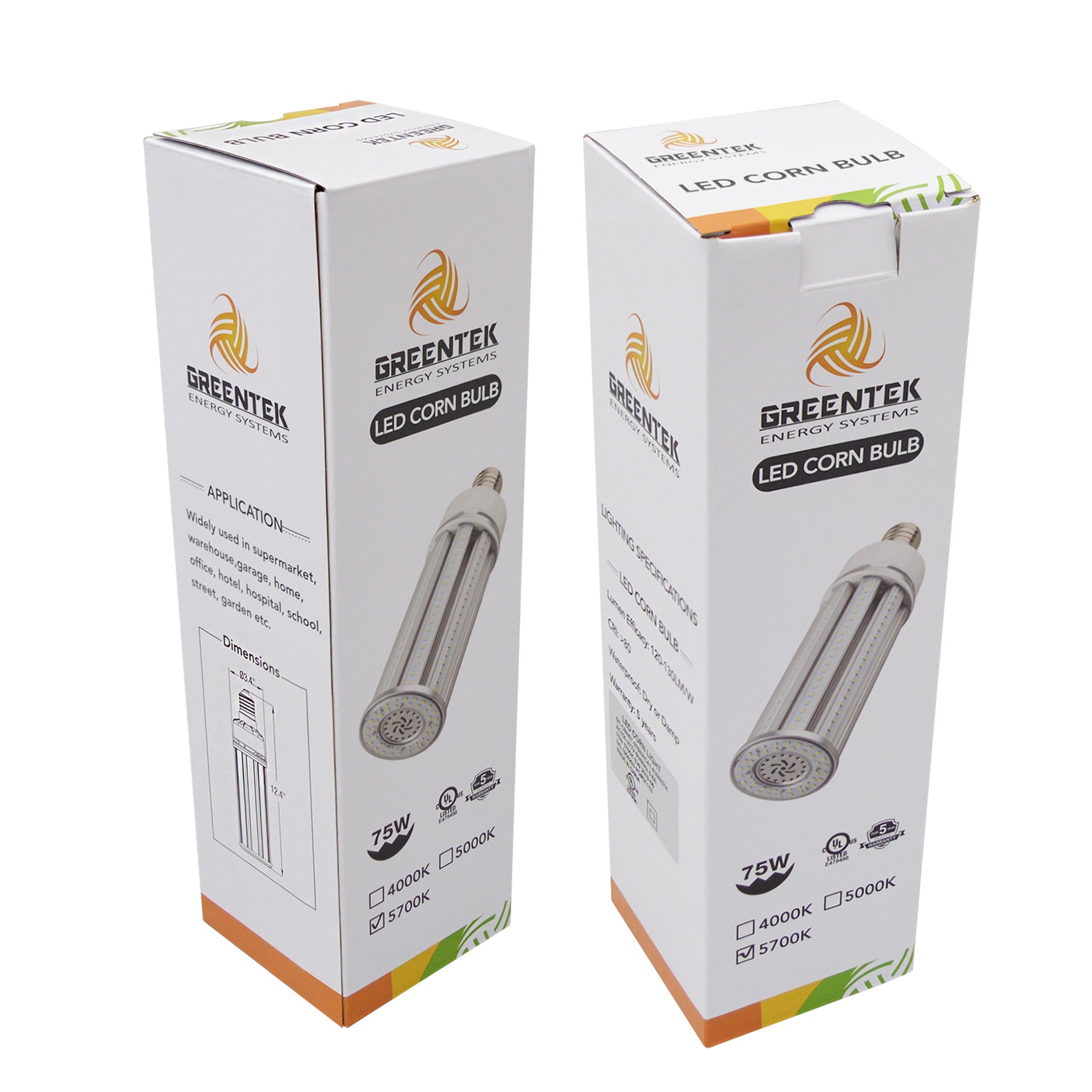 75W LED Corn Light Bulb - Replacement for Fixture 300W MH/ HPS/ HID - 3 Year Warranty - 4kV Surge Protection - (UL)