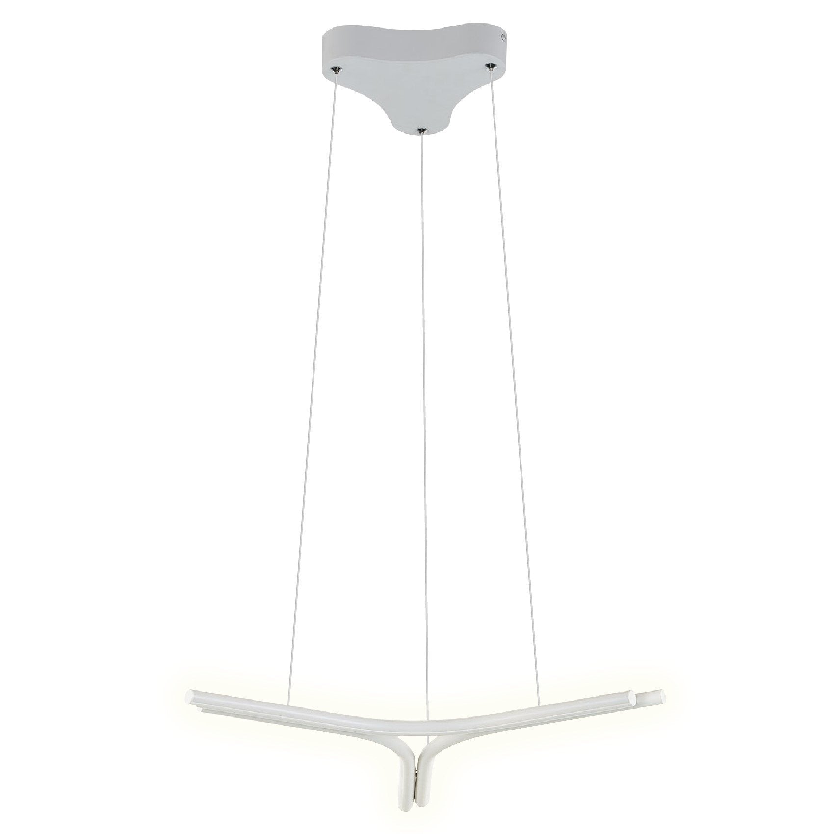 Modern Chandelier LED Linear Suspension Organic Fixture