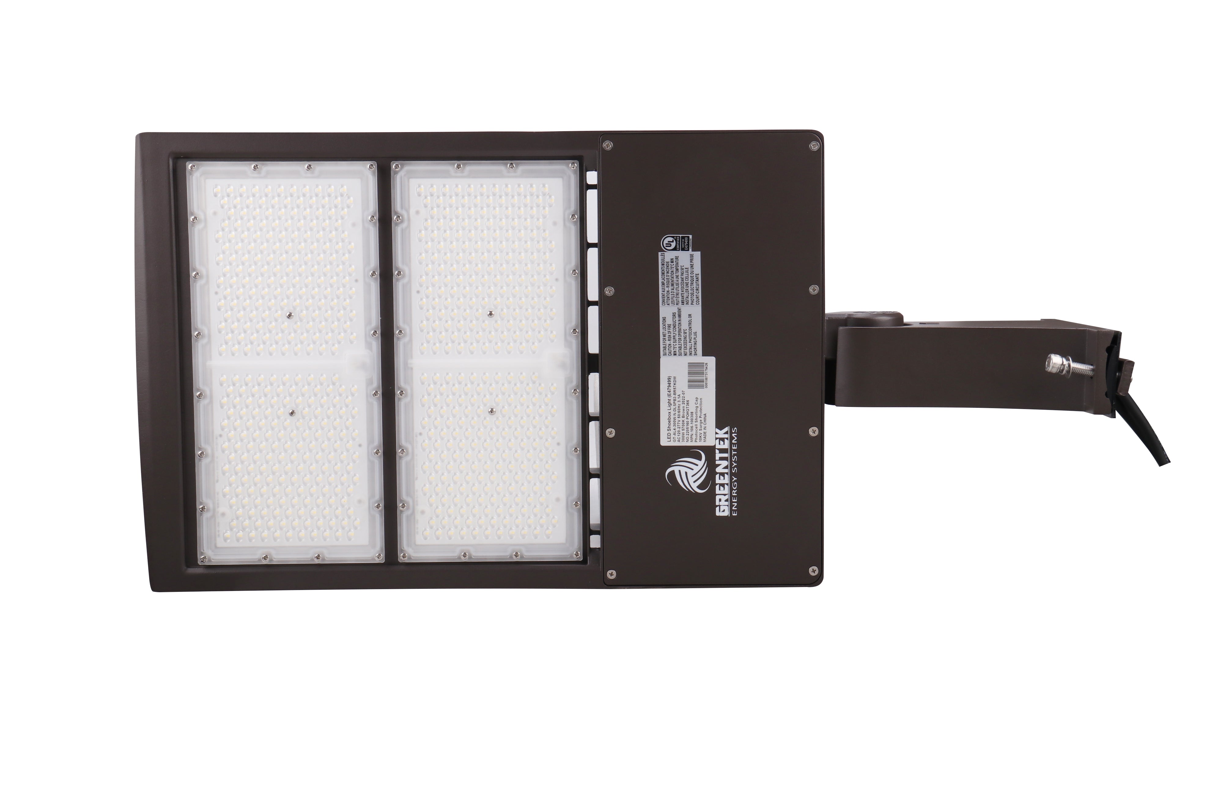 LED Street Light - 300W - 163 LM/W - 48,900 Lumens - Shorting Cap - Direct Mount - AL4 Series - UL+DLC 5.1
