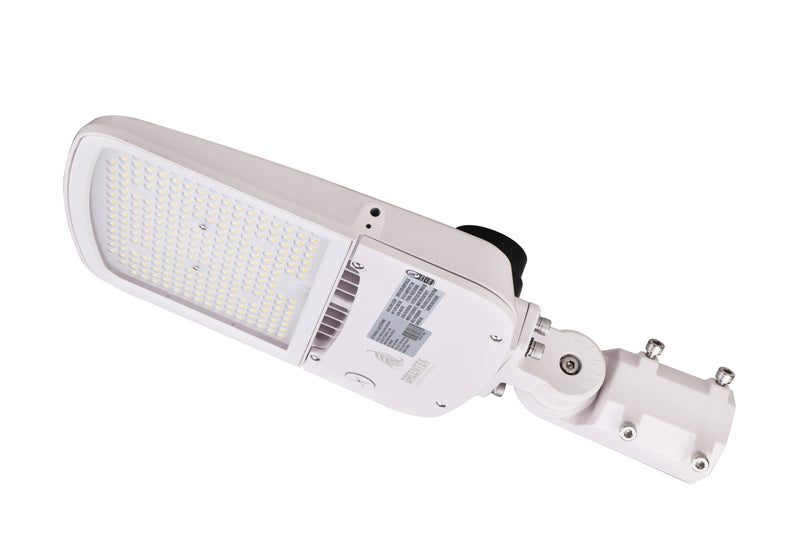 LED Street Light - 150W - 22,200 Lumens - Shorting Cap - Slip Fitter Mount - AL5 Series - White - UL+DLC 5.1