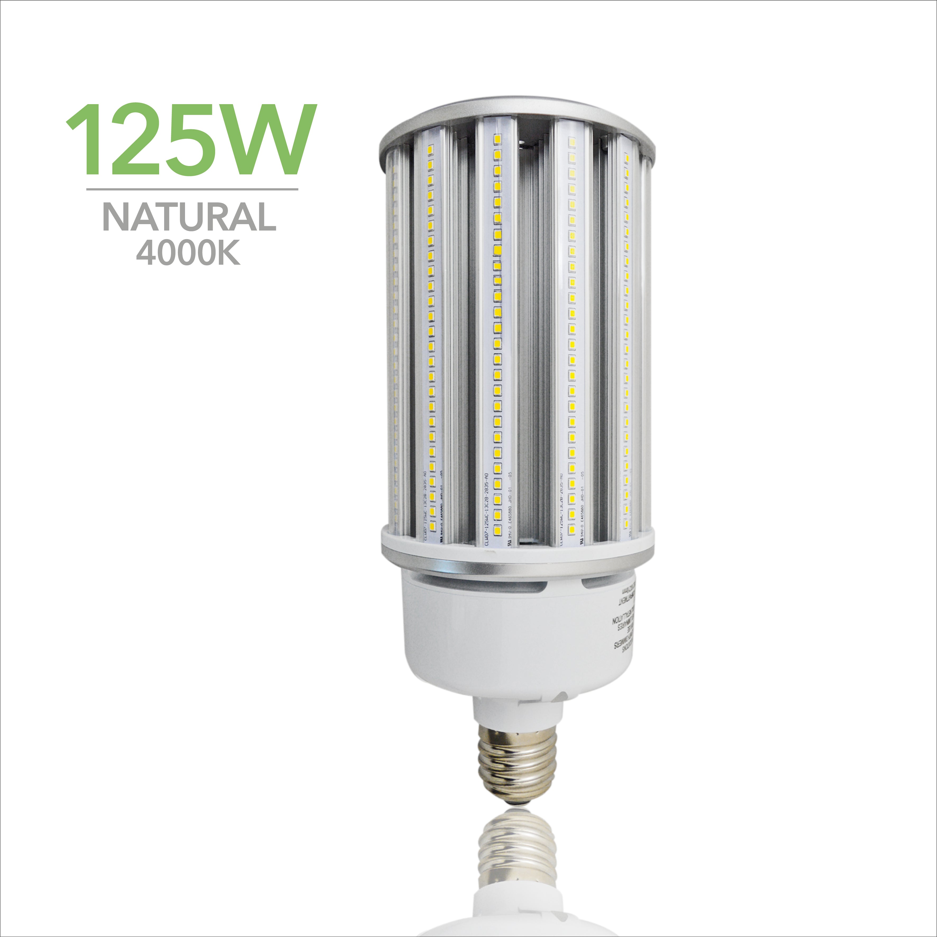 125W LED Corn Light Bulb - Replacement for Fixture 400W MH/ HPS/ HID - 3 Year Warranty - 6kV Surge Protection - (UL)