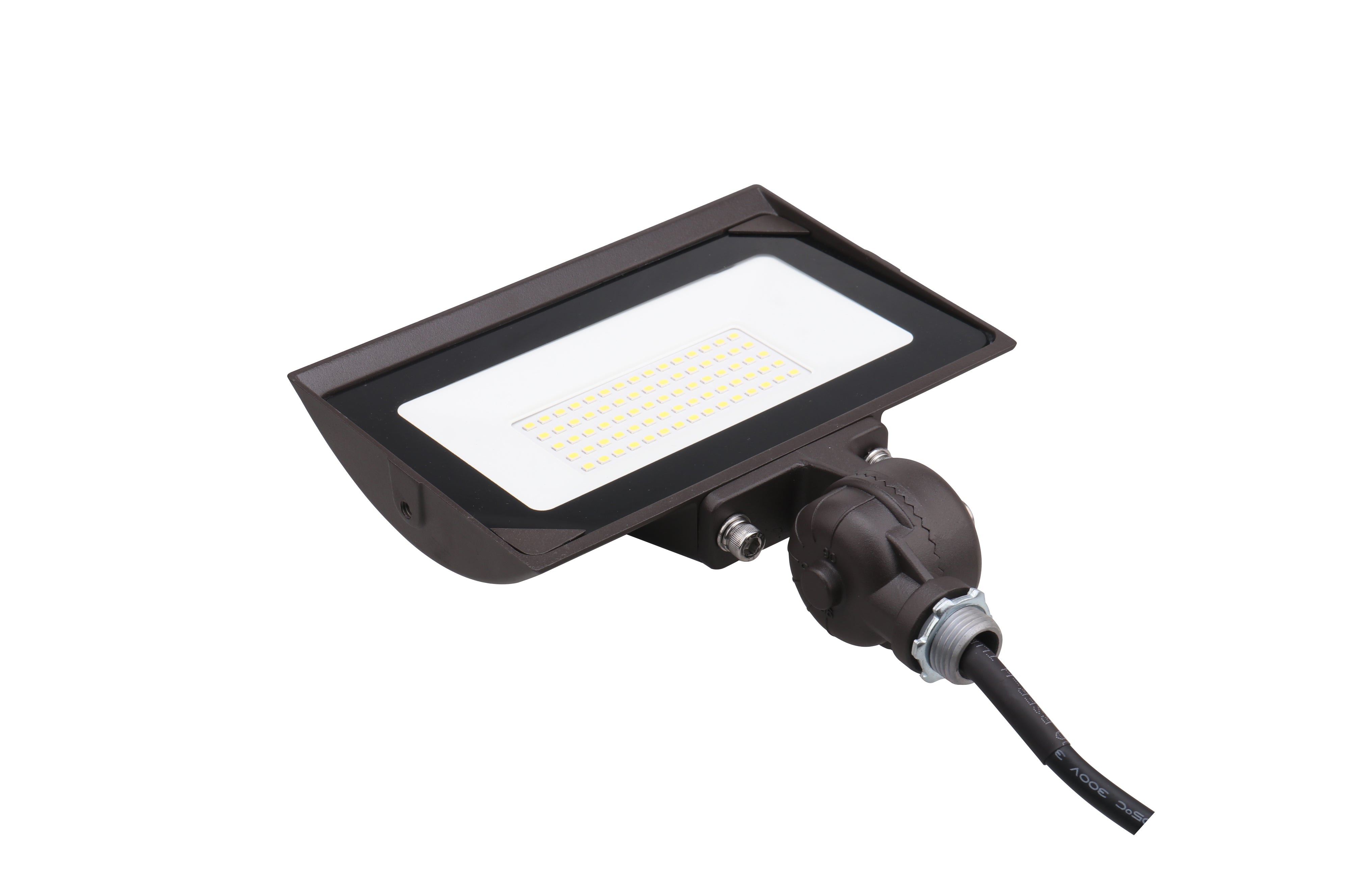 LED Flood Light - 50W - 5750LM -  Knuckle Mount - Landscape - (UL)