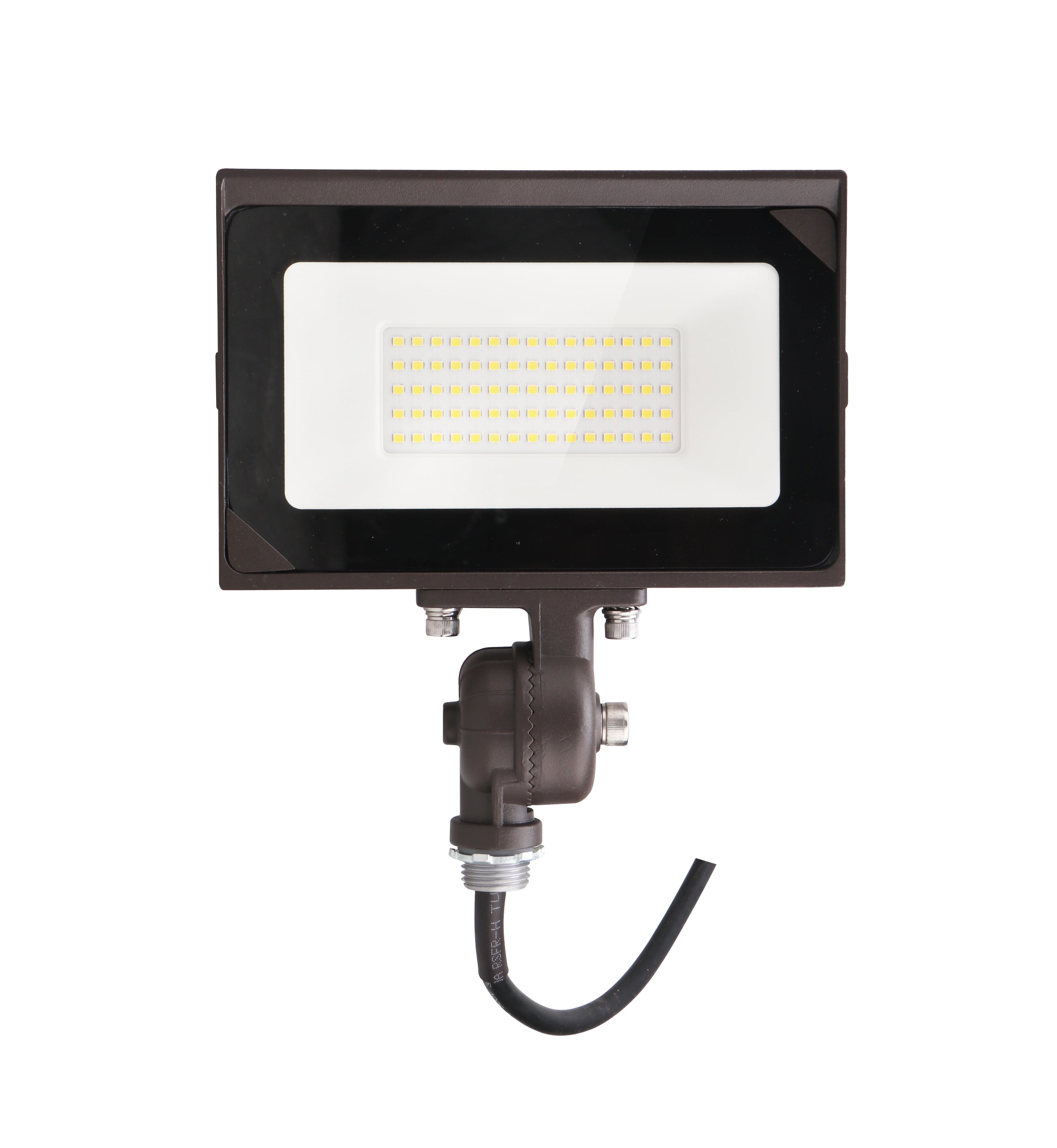 LED Flood Light - 50W - 5750LM -  Knuckle Mount - Landscape - (UL)