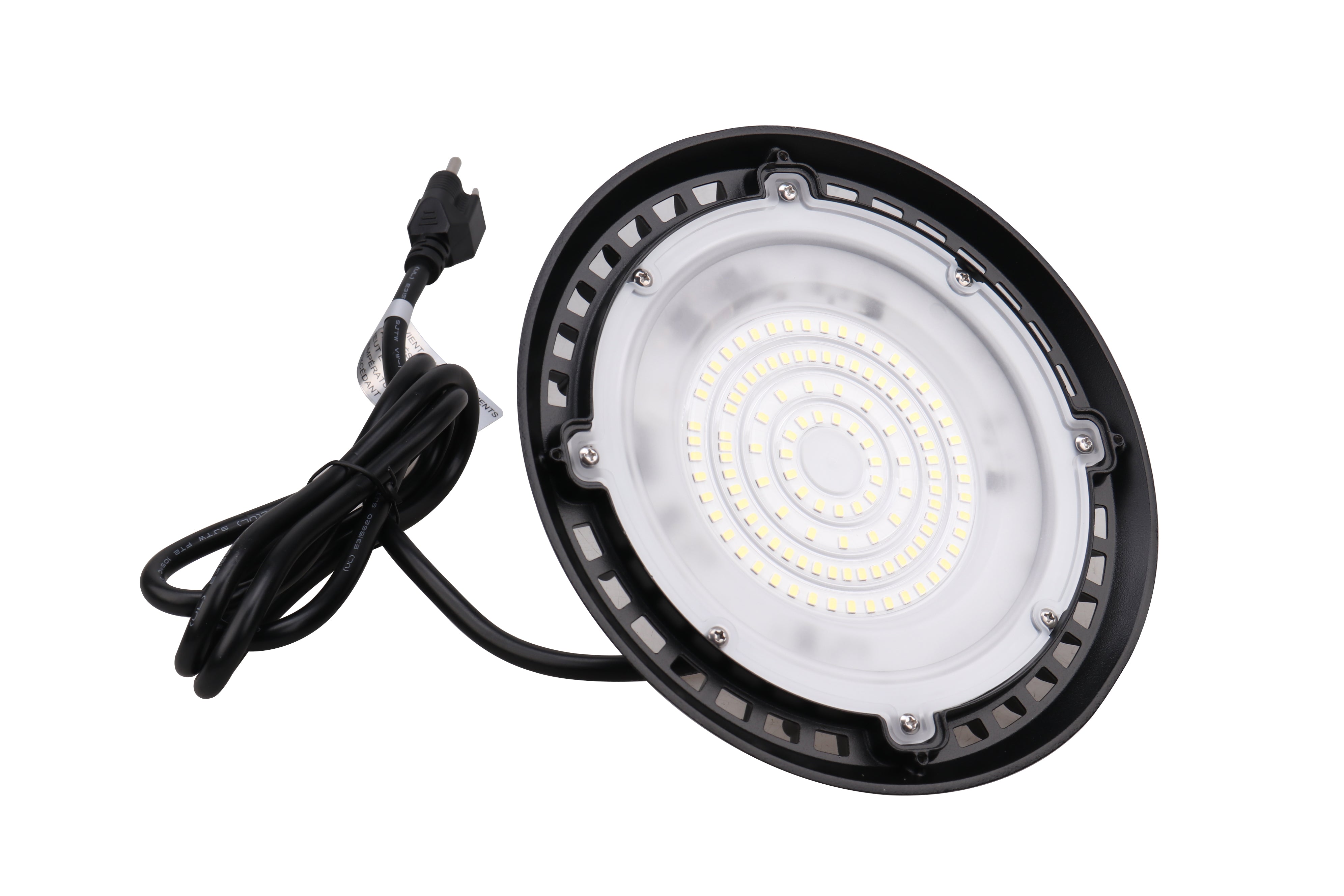 LED High Bay - 80W - 4 Pack - 8,800 Lumens - Slim UFO - Hook Mount - UFO Series - UL