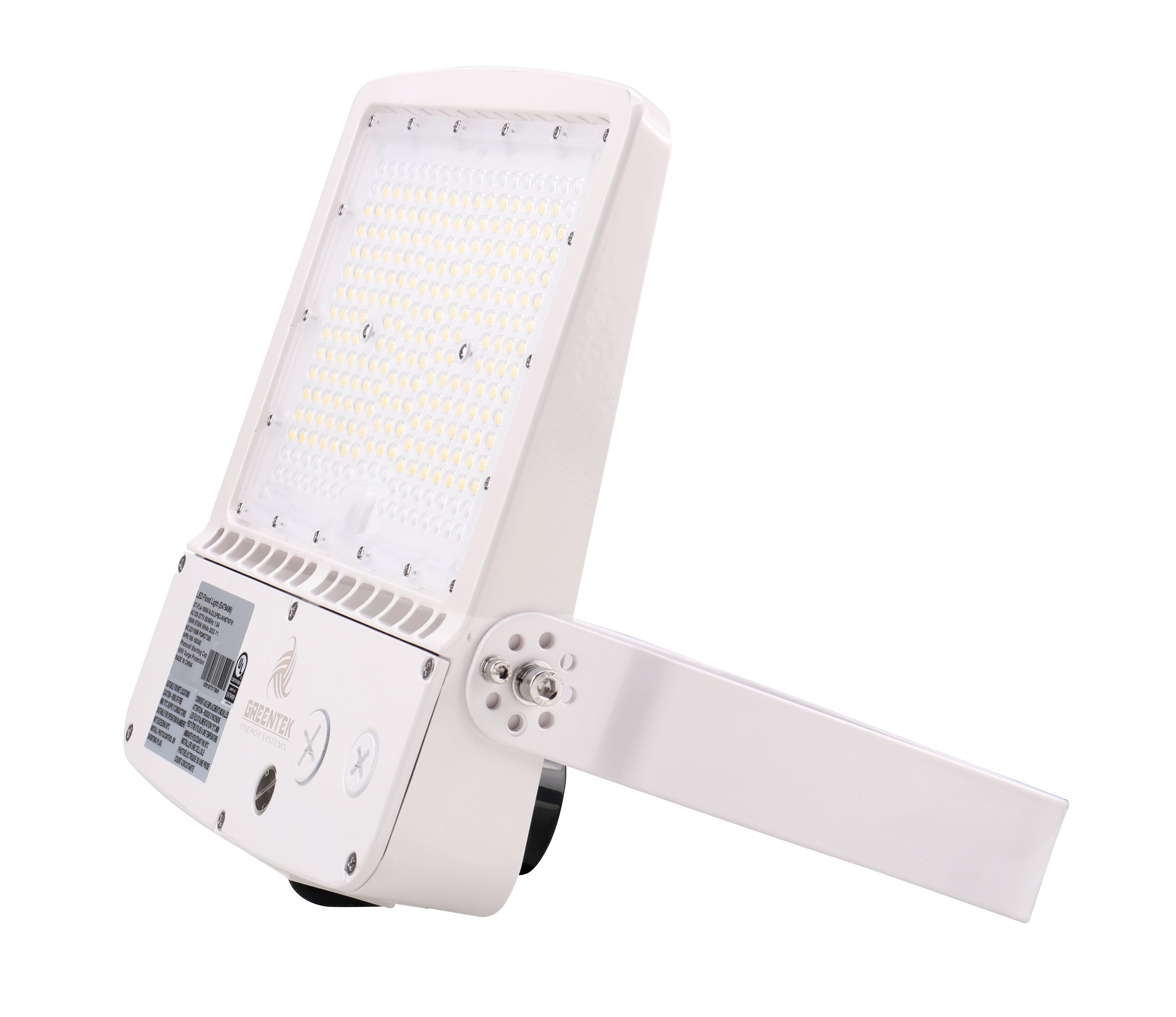 LED Flood Light - FL4 - 150W - 21750LM -  Flood Mount - White - DLC