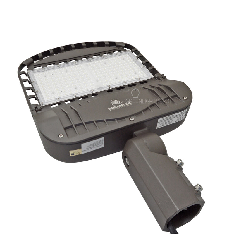 LED Street Light - 150W - 20,000 Lumens - Shoebox Slip Fitter - 5 Year Warranty - (UL+DLC)