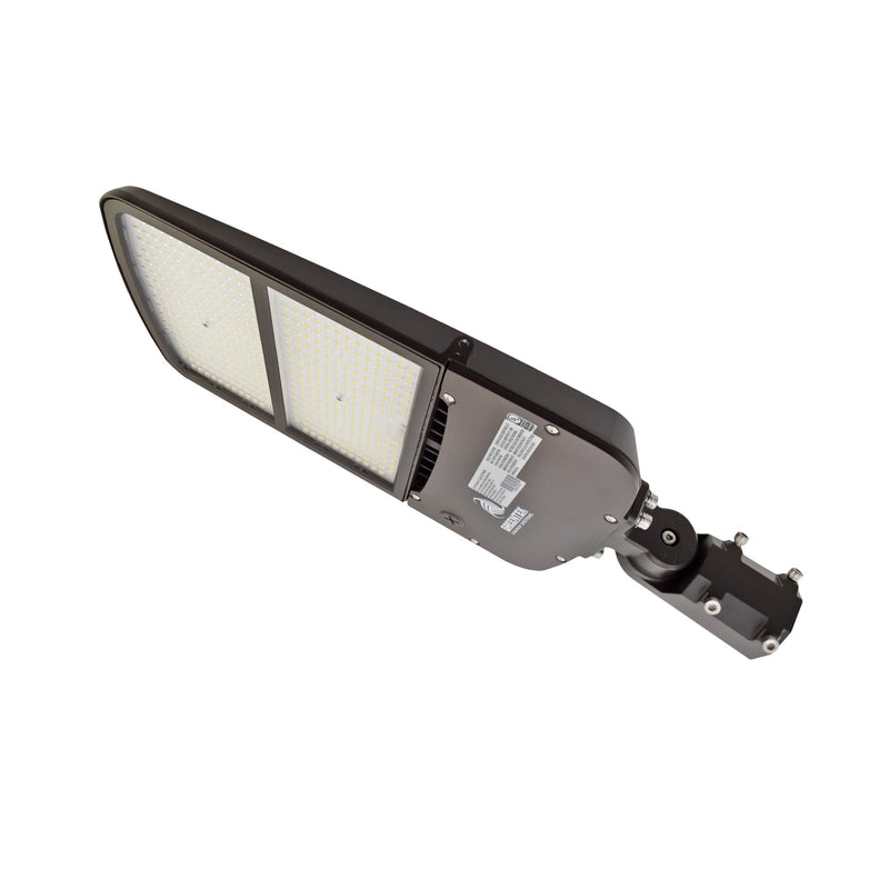 LED Street Light - 240W - 44,820 Lumens - Shorting Cap - Slip Fitter Mount - AL5 Series - UL+DLC 5.1